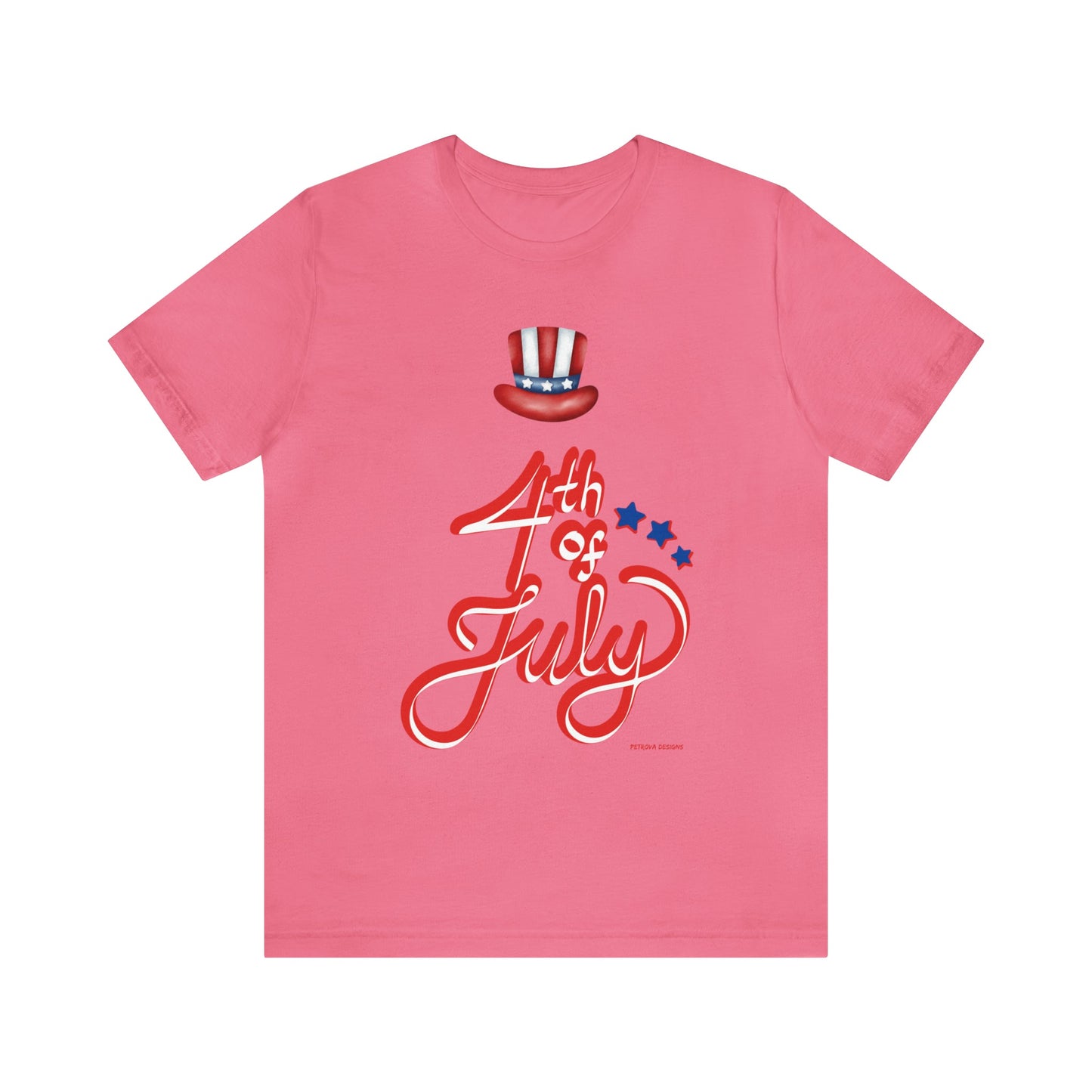 T-Shirt Graphic Tees for Men and Women Graphic Tee Shirts for Black Tshirt Outfits 4th July Petrova Designs