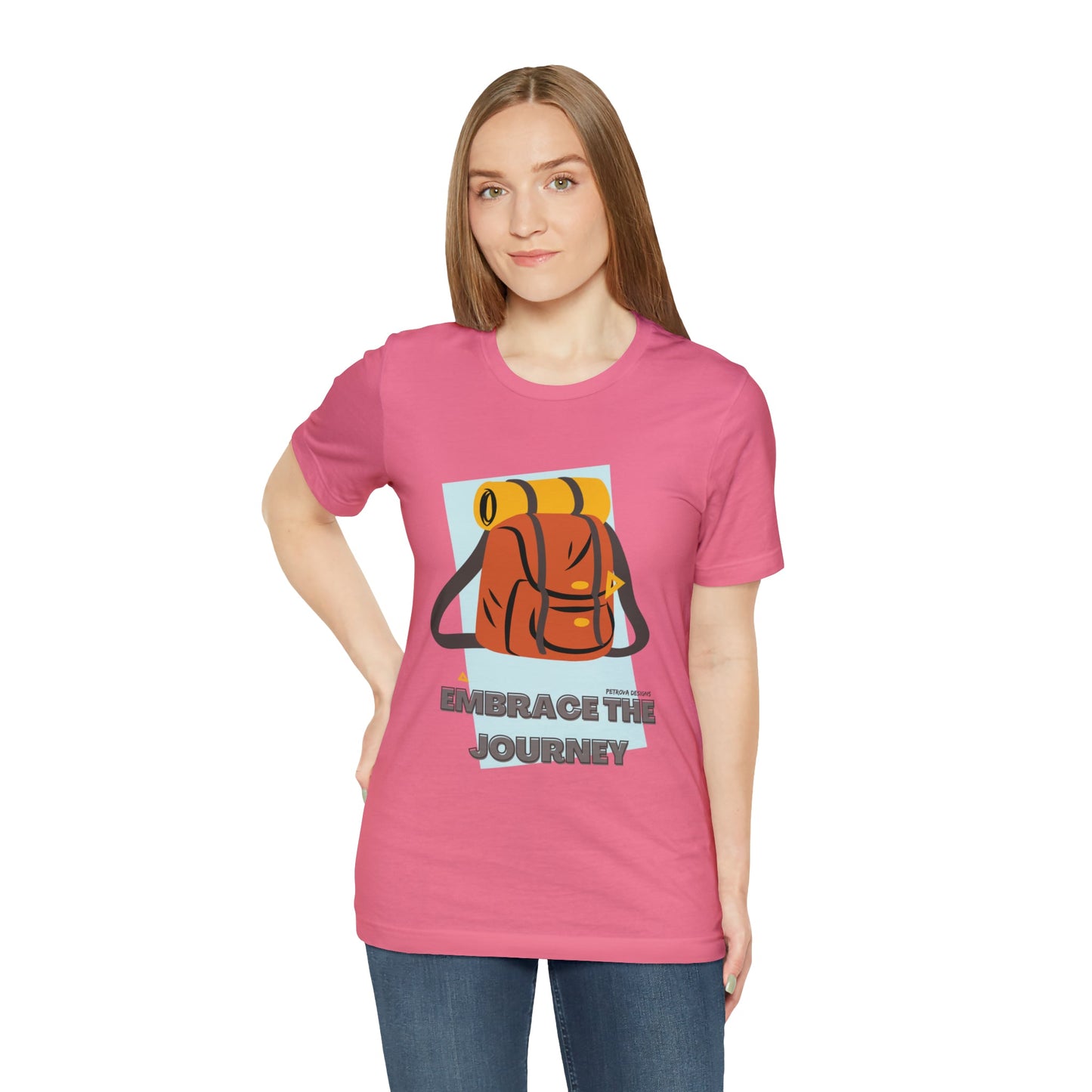 T-Shirt Graphic Tees for Men and Women Graphic Tee Shirts for Black Tshirt Outfits Backpacking Petrova Designs