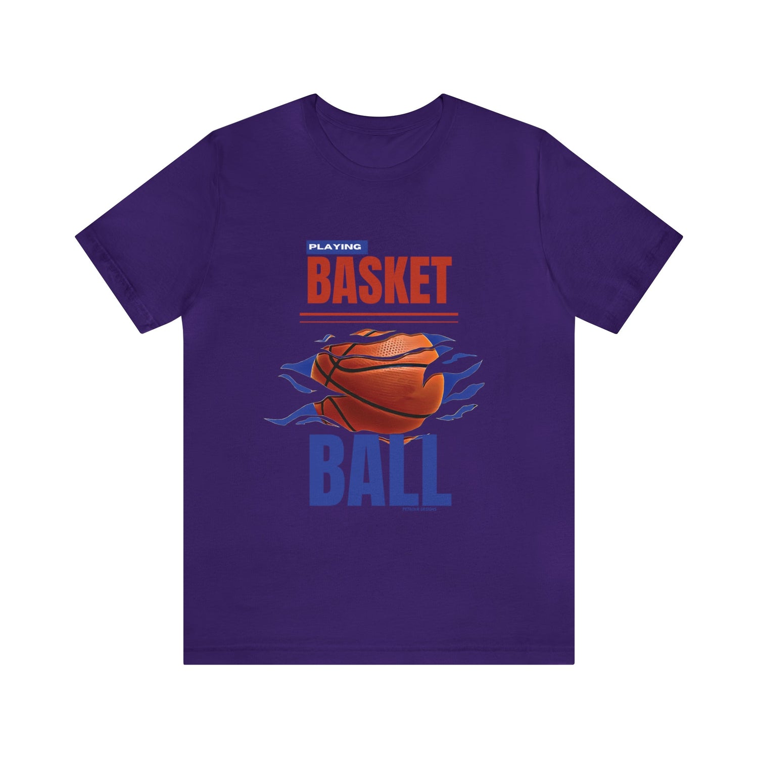 T-Shirt Graphic Tees for Men and Women Graphic Tee Shirts for Black Tshirt Outfits Basketball Petrova Designs