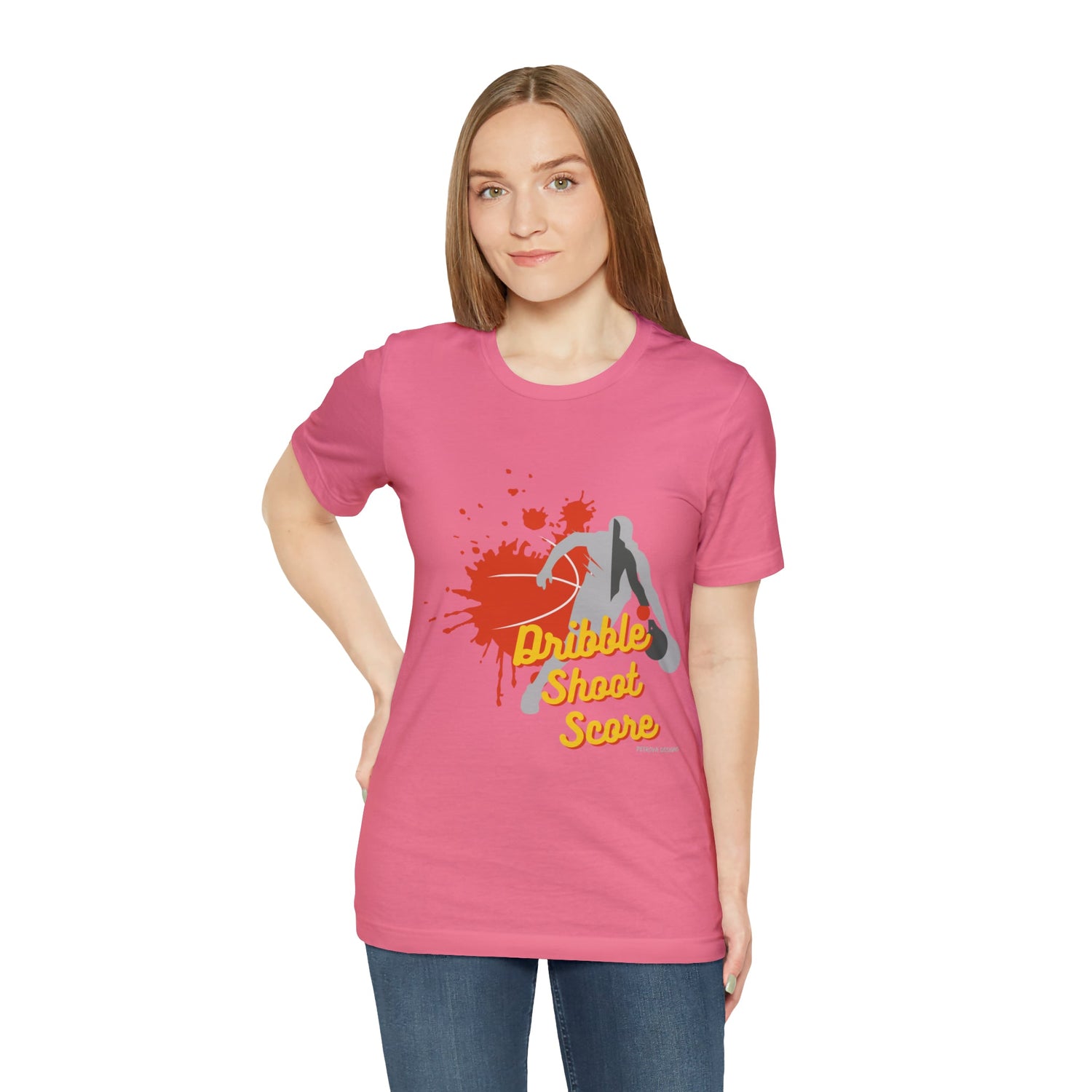 T-Shirt Graphic Tees for Men and Women Graphic Tee Shirts for Black Tshirt Outfits Basketball Petrova Designs