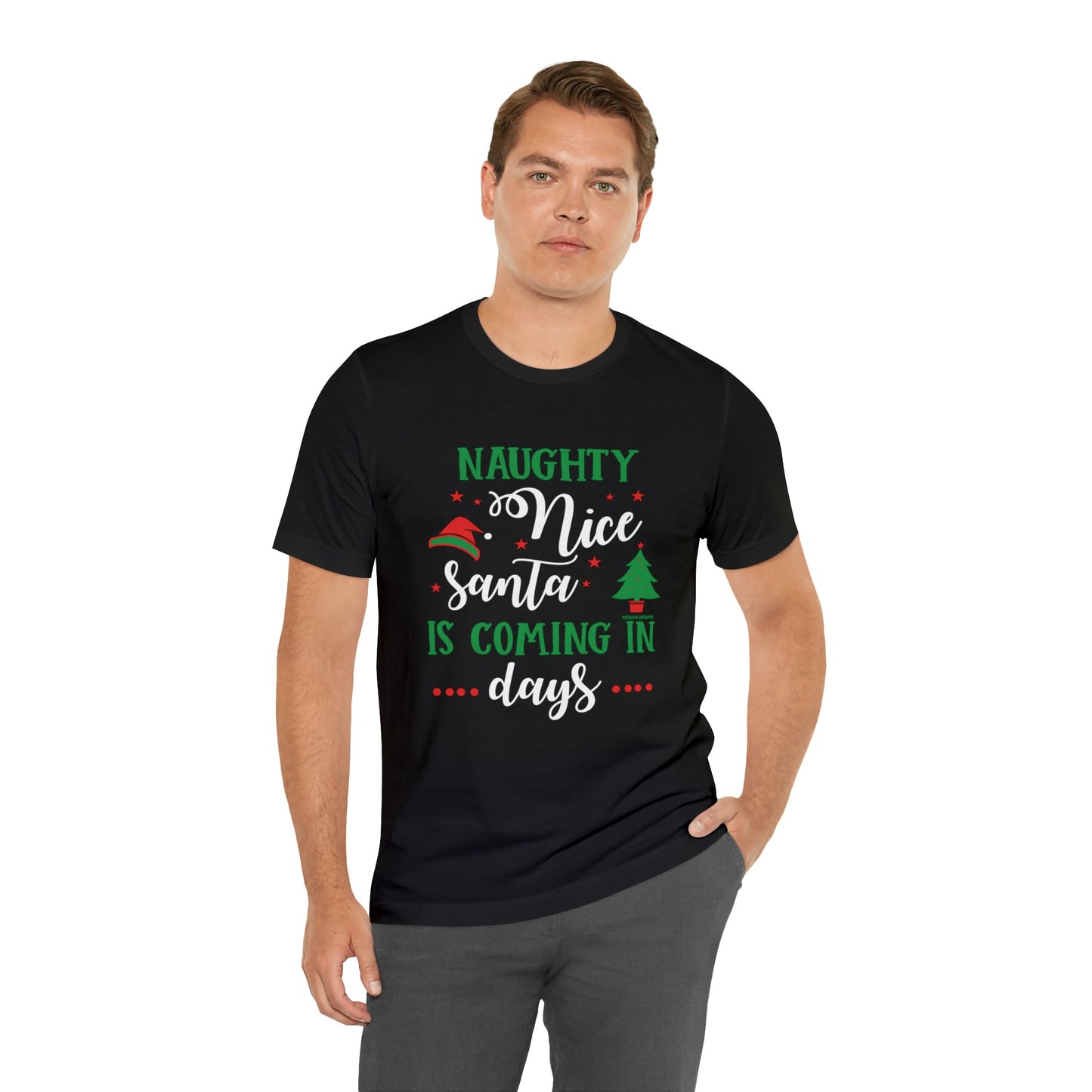 T-Shirt Graphic Tees for Men and Women Graphic Tee Shirts for Black Tshirt Outfits Christmas Petrova Designs