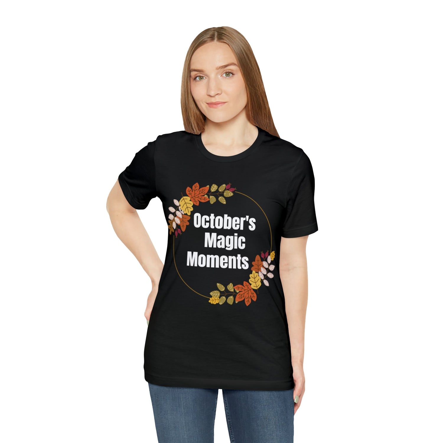 T-Shirt Graphic Tees for Men and Women Graphic Tee Shirts for Black Tshirt Outfits Fall Autumn Petrova Designs