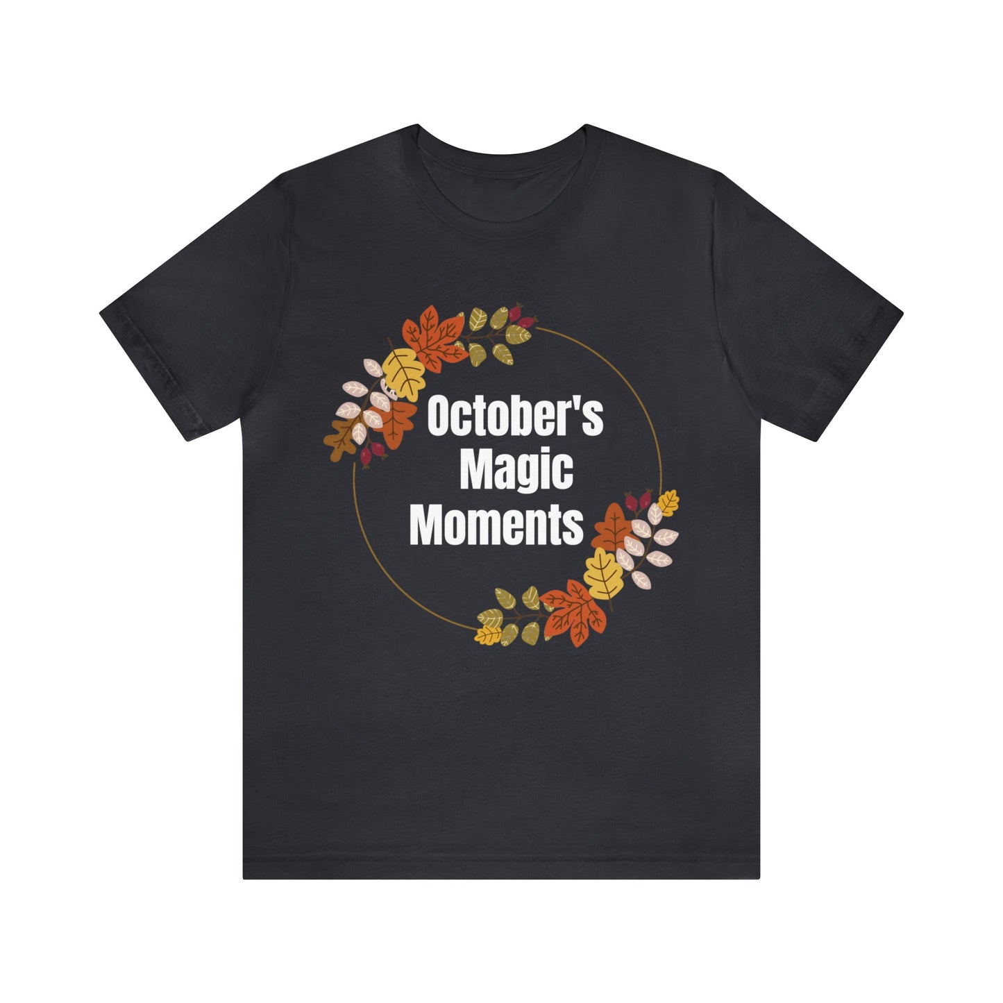 T-Shirt Graphic Tees for Men and Women Graphic Tee Shirts for Black Tshirt Outfits Fall Autumn Petrova Designs