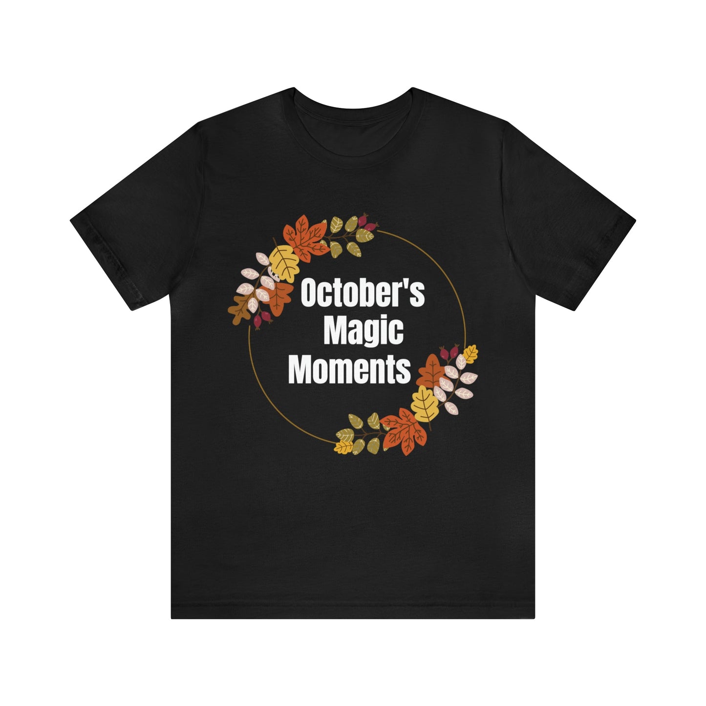 T-Shirt Graphic Tees for Men and Women Graphic Tee Shirts for Black Tshirt Outfits Fall Autumn Petrova Designs
