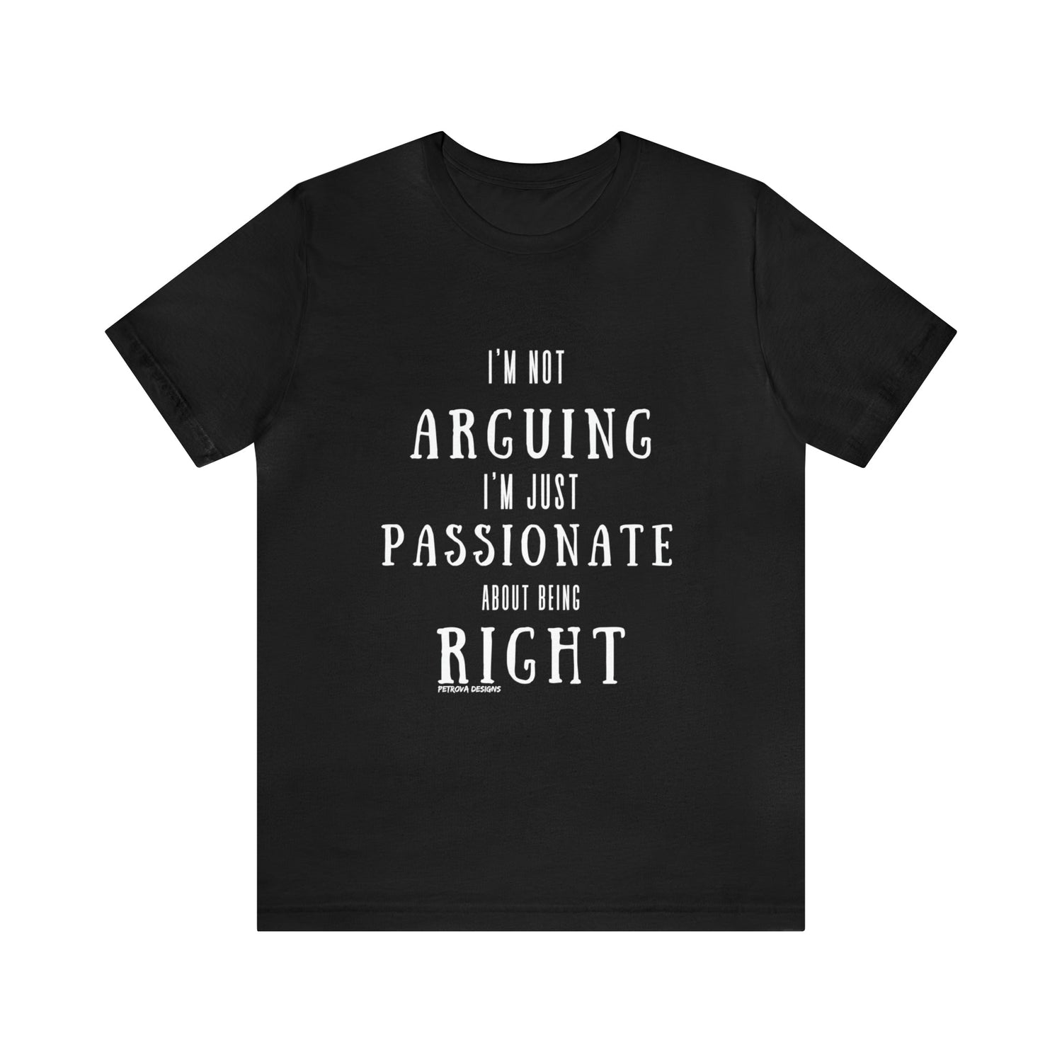 T-Shirt Graphic Tees for Men and Women Graphic Tee Shirts for Black Tshirt Outfits Funny Petrova Designs