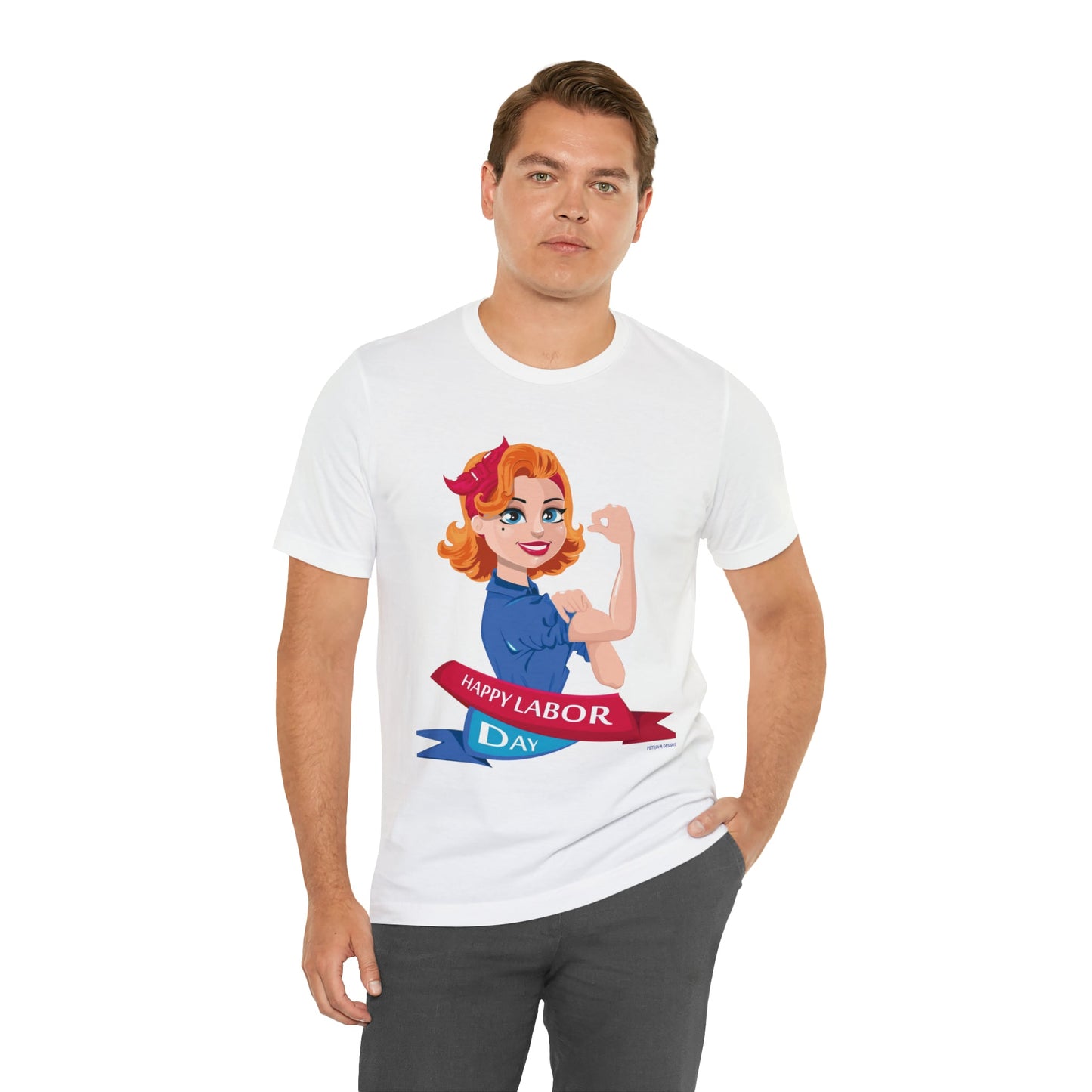 T-Shirt Graphic Tees for Men and Women Graphic Tee Shirts for Black Tshirt Outfits Labor Day Petrova Designs