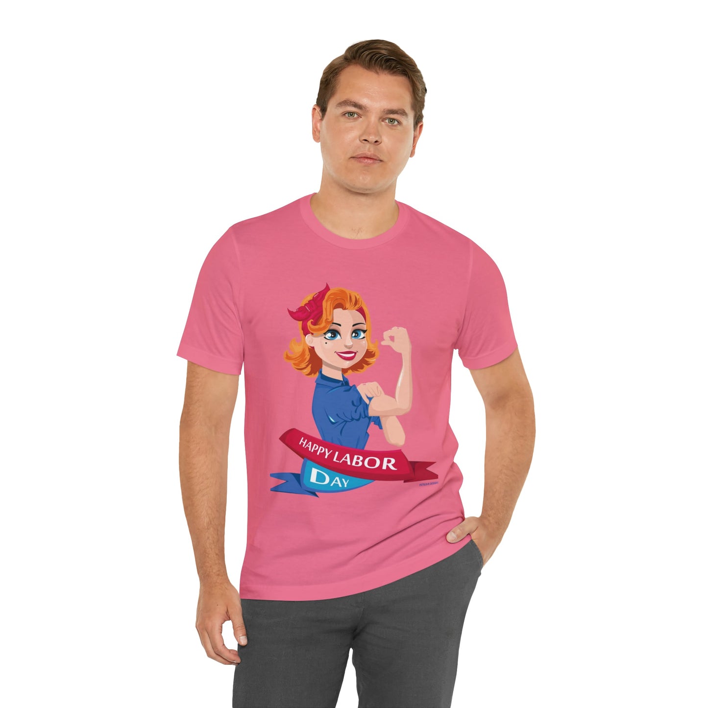 T-Shirt Graphic Tees for Men and Women Graphic Tee Shirts for Black Tshirt Outfits Labor Day Petrova Designs