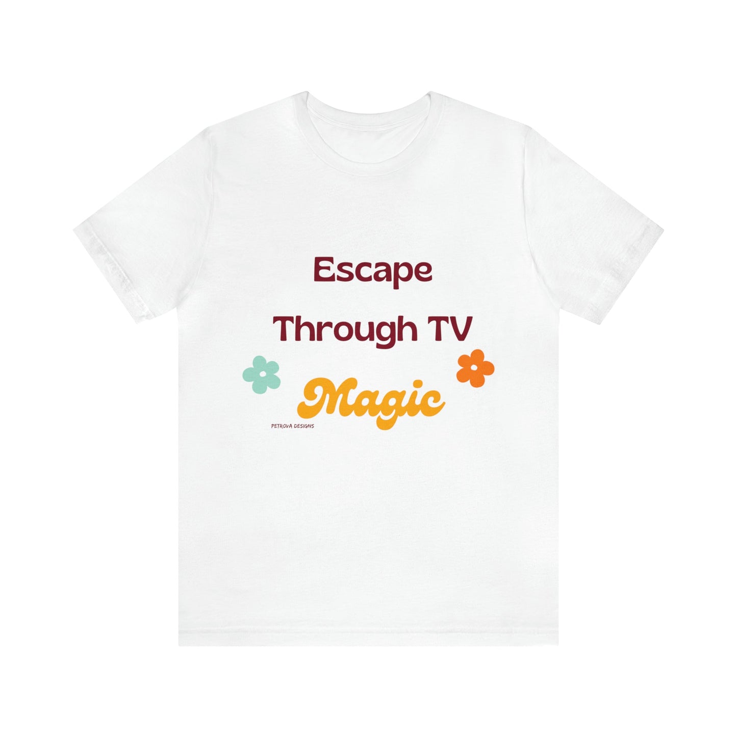 T-Shirt Graphic Tees for Men and Women Graphic Tee Shirts for Black Tshirt Outfits TV Show Movies Petrova Designs
