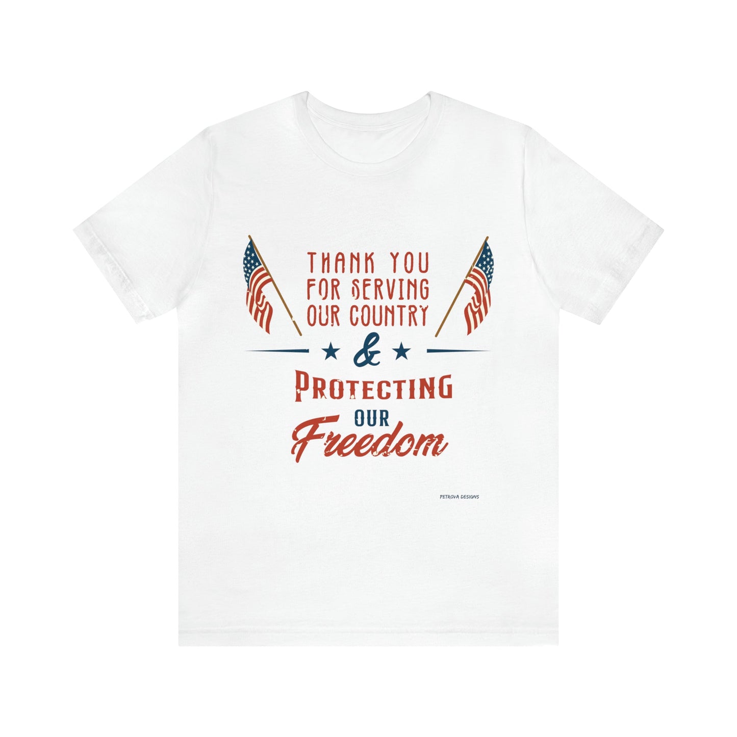T-Shirt Graphic Tees for Men and Women Graphic Tee Shirts for Black Tshirt Outfits Veterans Day Petrova Designs