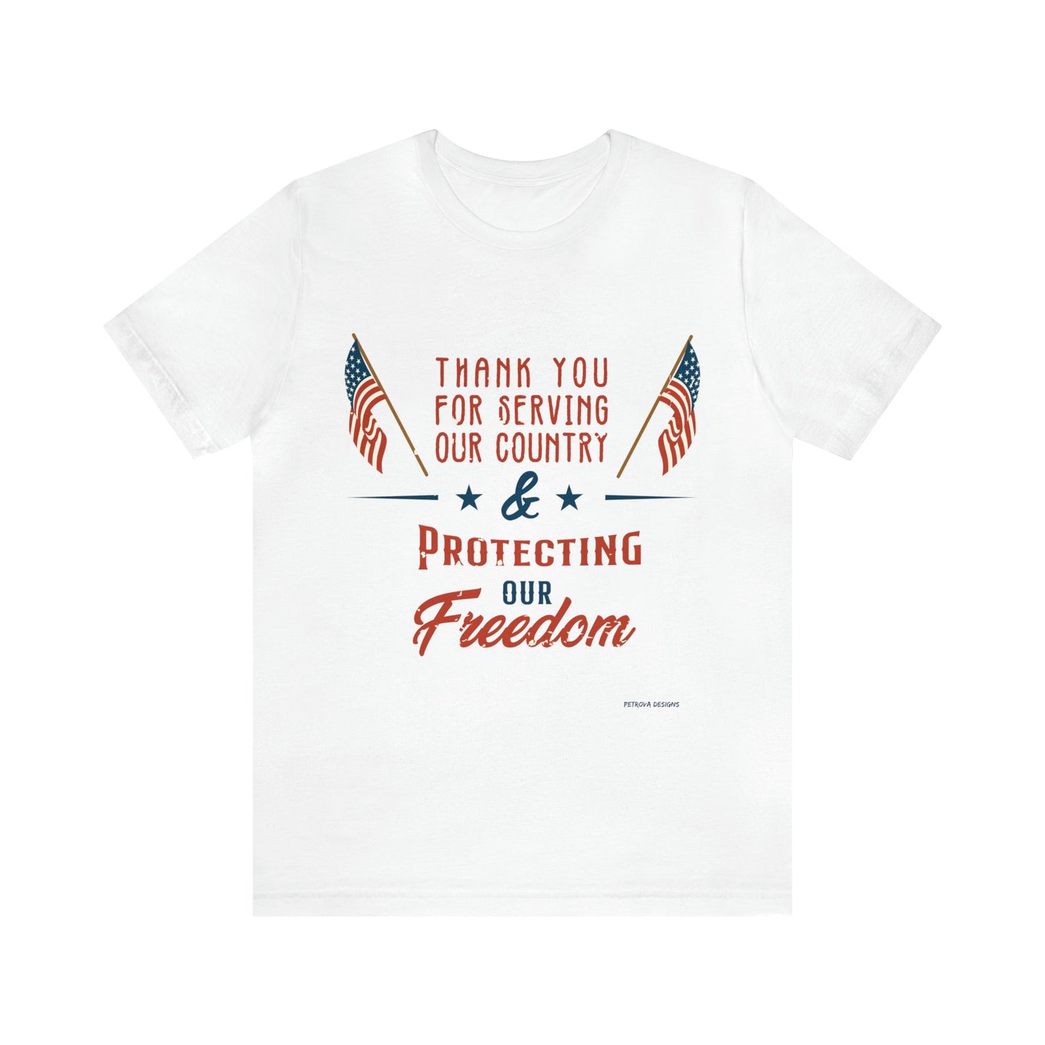 T-Shirt Graphic Tees for Men and Women Graphic Tee Shirts for Black Tshirt Outfits Veterans Day Petrova Designs