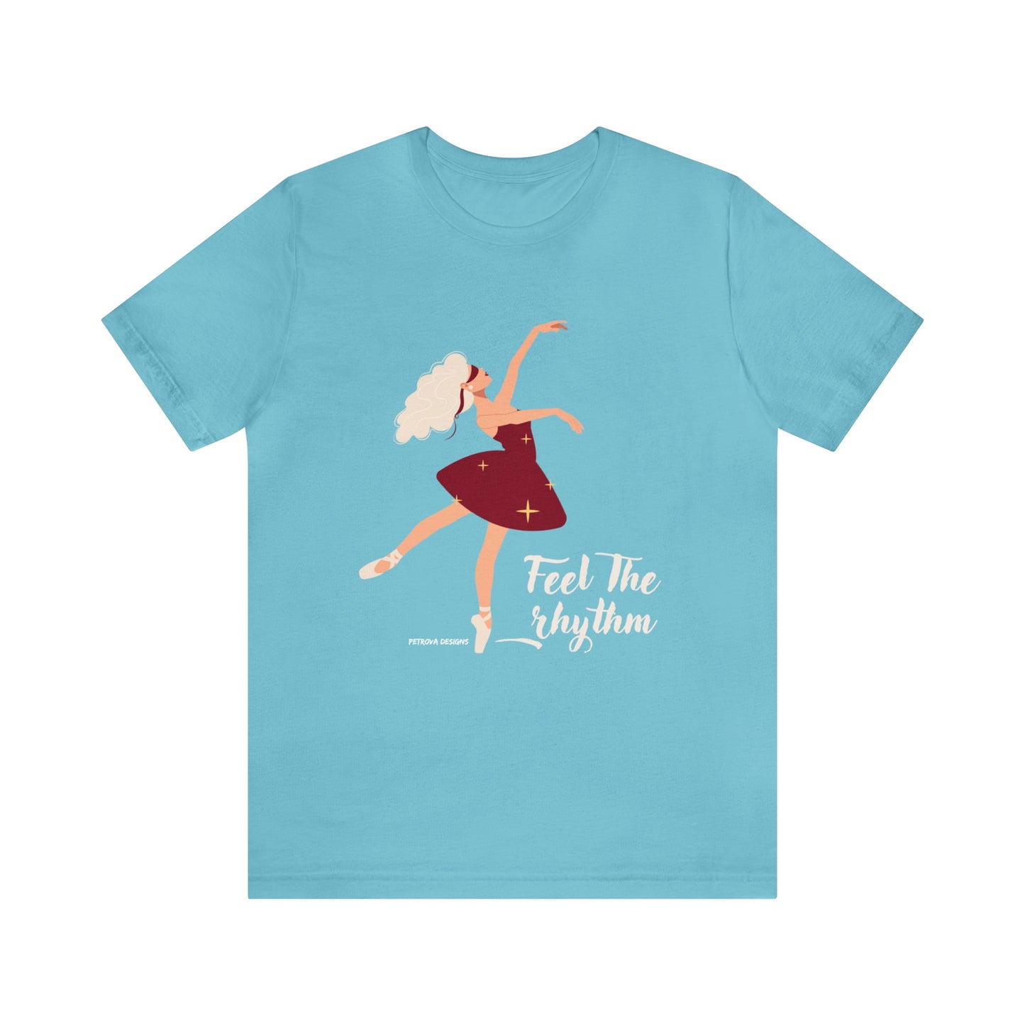 T-Shirt Graphic Tees Men's and Women's Bella Canvas Shirts for Black Tshirt Outfit Bachata Dancer Petrova Designs