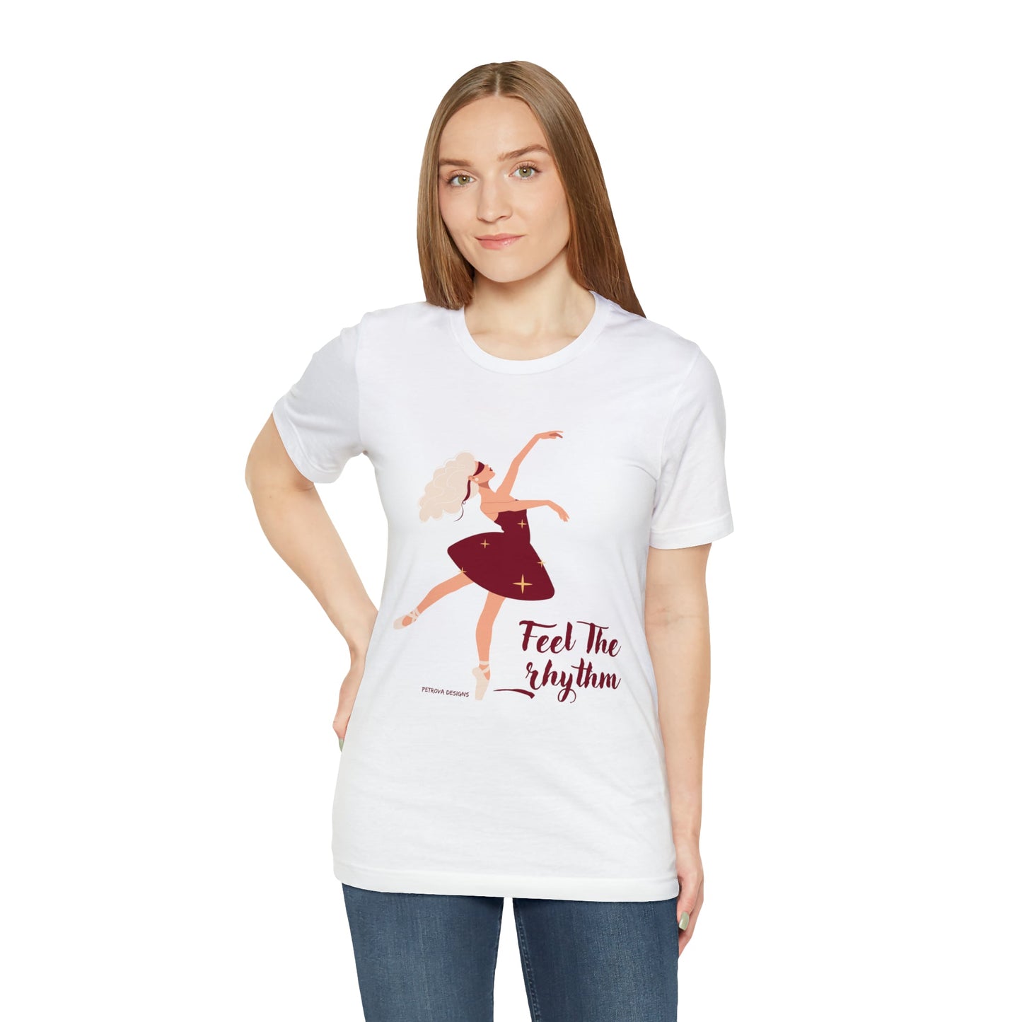 T-Shirt Graphic Tees Men's and Women's Bella Canvas Shirts for Black Tshirt Outfit Bachata Dancer Petrova Designs