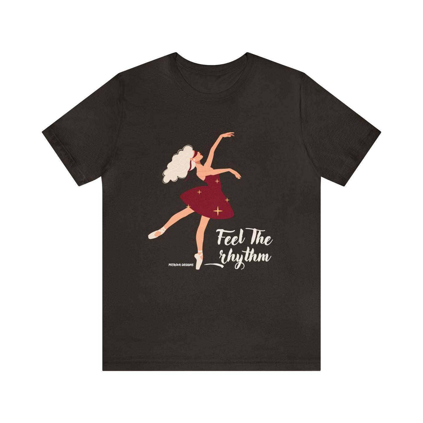 T-Shirt Graphic Tees Men's and Women's Bella Canvas Shirts for Black Tshirt Outfit Bachata Dancer Petrova Designs
