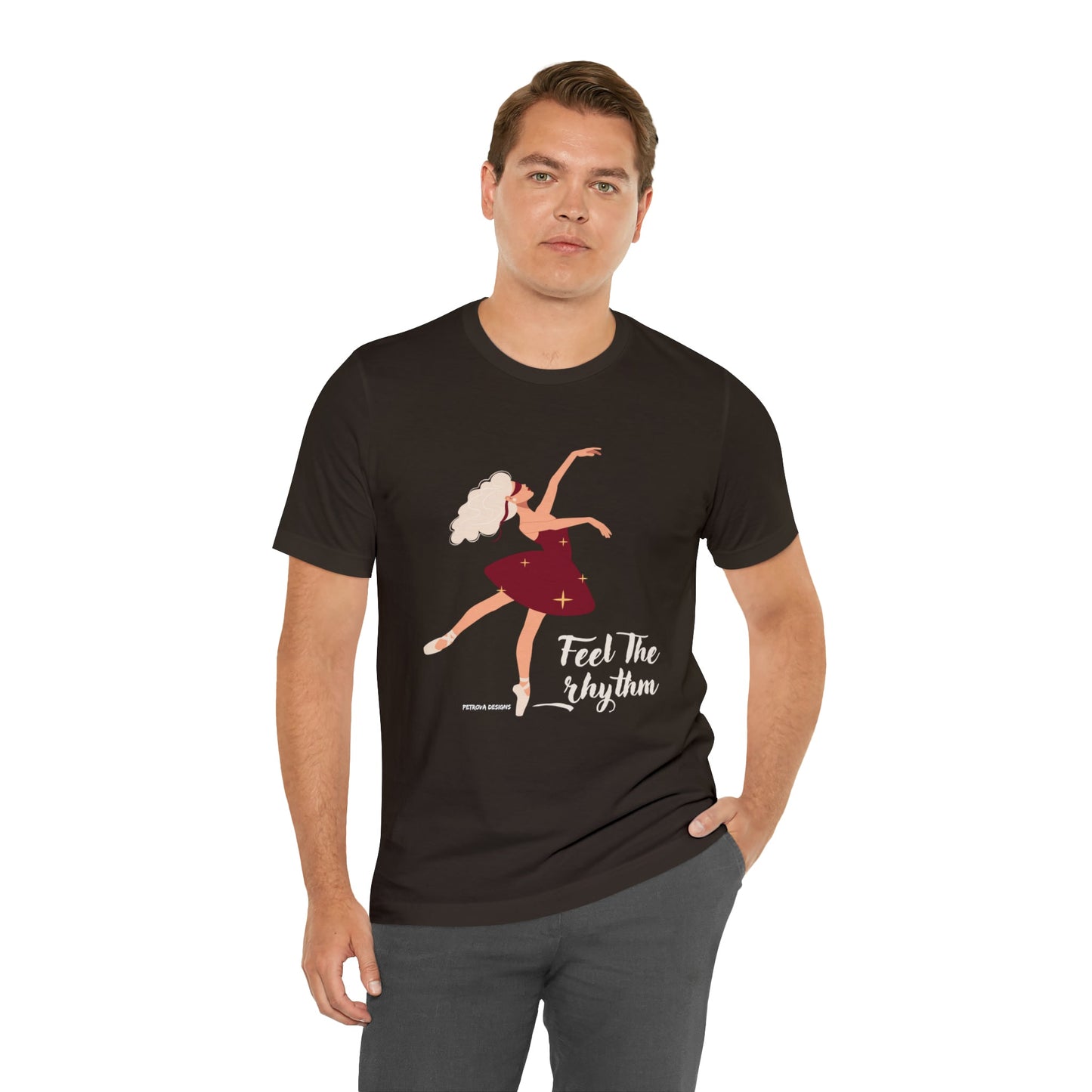 T-Shirt Graphic Tees Men's and Women's Bella Canvas Shirts for Black Tshirt Outfit Bachata Dancer Petrova Designs