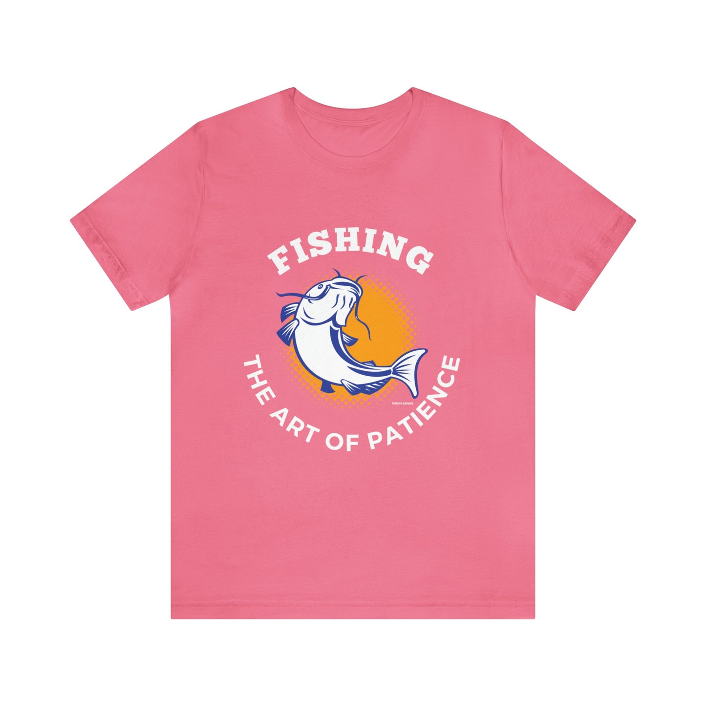 Charity Pink T-Shirt Graphic Tees Men's and Women's Bella Canvas Shirts for Black Tshirt Outfit Fishing Petrova Designs