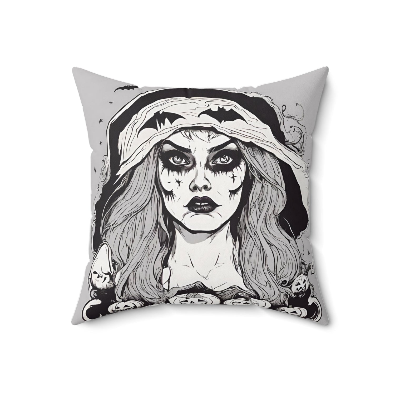 Home Decor Halloween Accent Pillows and Throws for Cute Halloween Decoration for Indoor Scary Petrova Designs