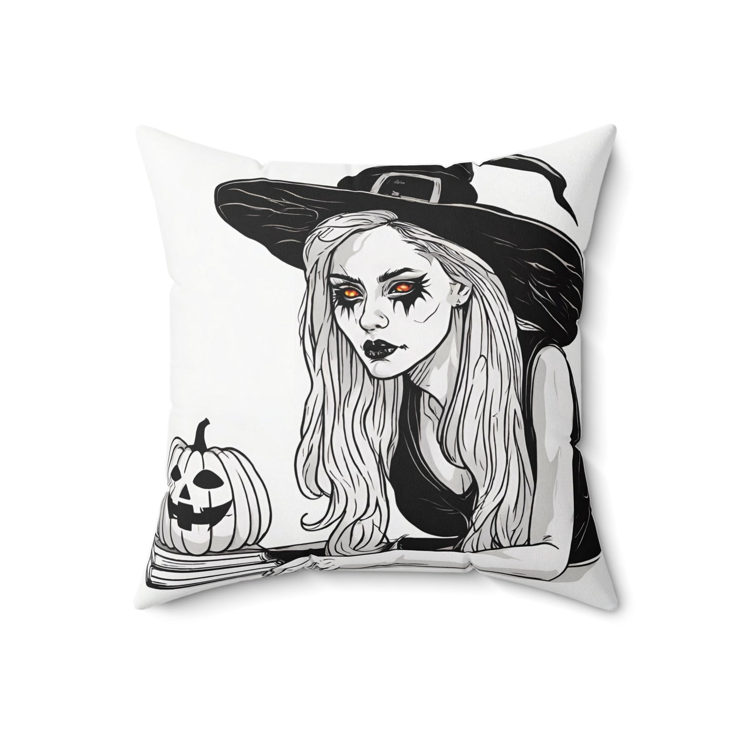 Home Decor Halloween Accent Pillows for Throw Pillows Decor for Couch or Sofa Witch Petrova Designs