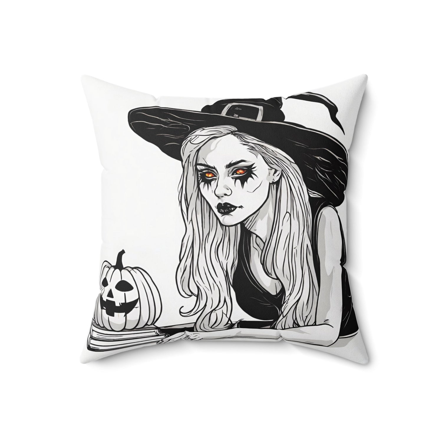Home Decor Halloween Accent Pillows for Throw Pillows Decor for Couch or Sofa Witch Petrova Designs