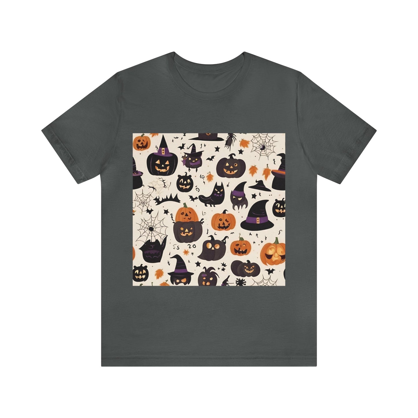 Asphalt T-Shirt Halloween Shirt for Adults for Halloween Present Graphic Tee Bella Canvas Black Cool Petrova Designs