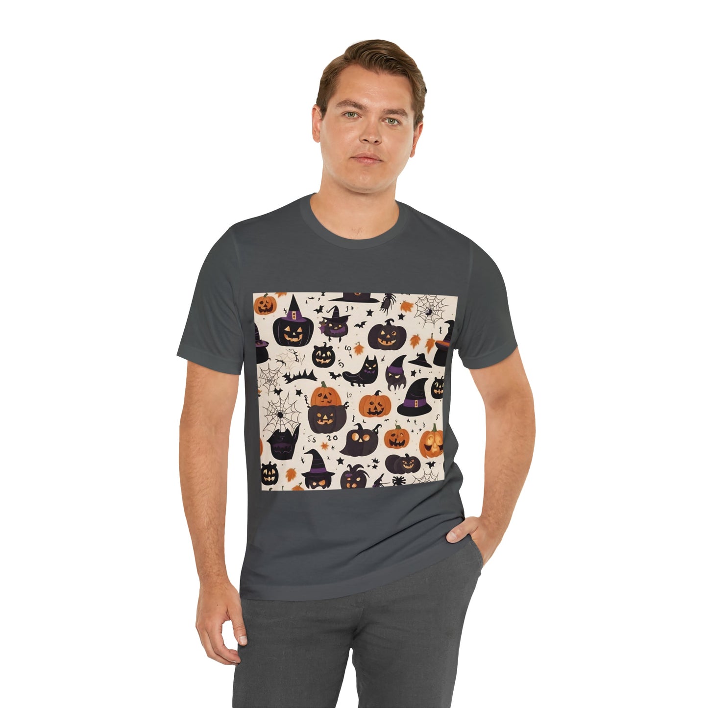 T-Shirt Halloween Shirt for Adults for Halloween Present Graphic Tee Bella Canvas Black Cool Petrova Designs