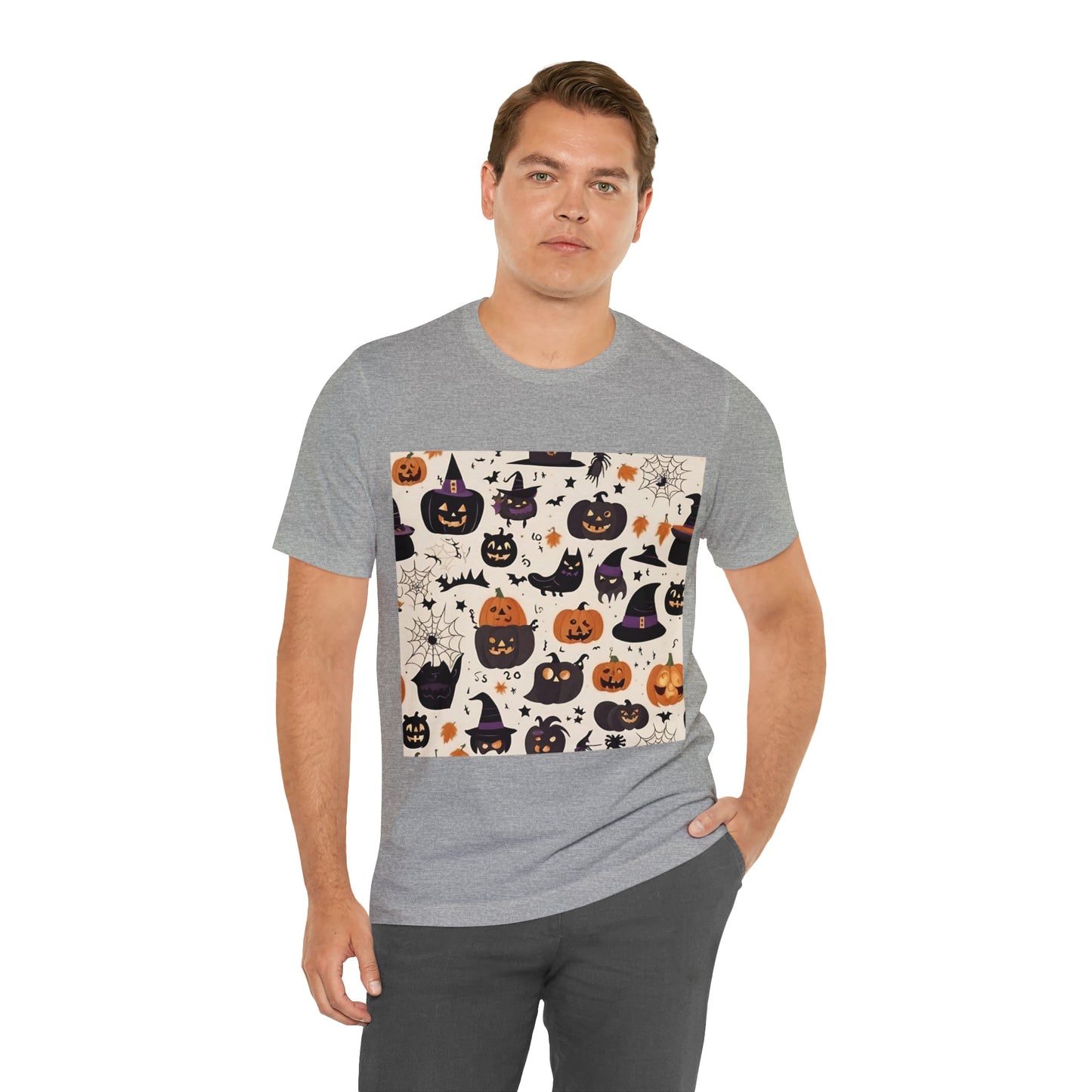 T-Shirt Halloween Shirt for Adults for Halloween Present Graphic Tee Bella Canvas Black Cool Petrova Designs