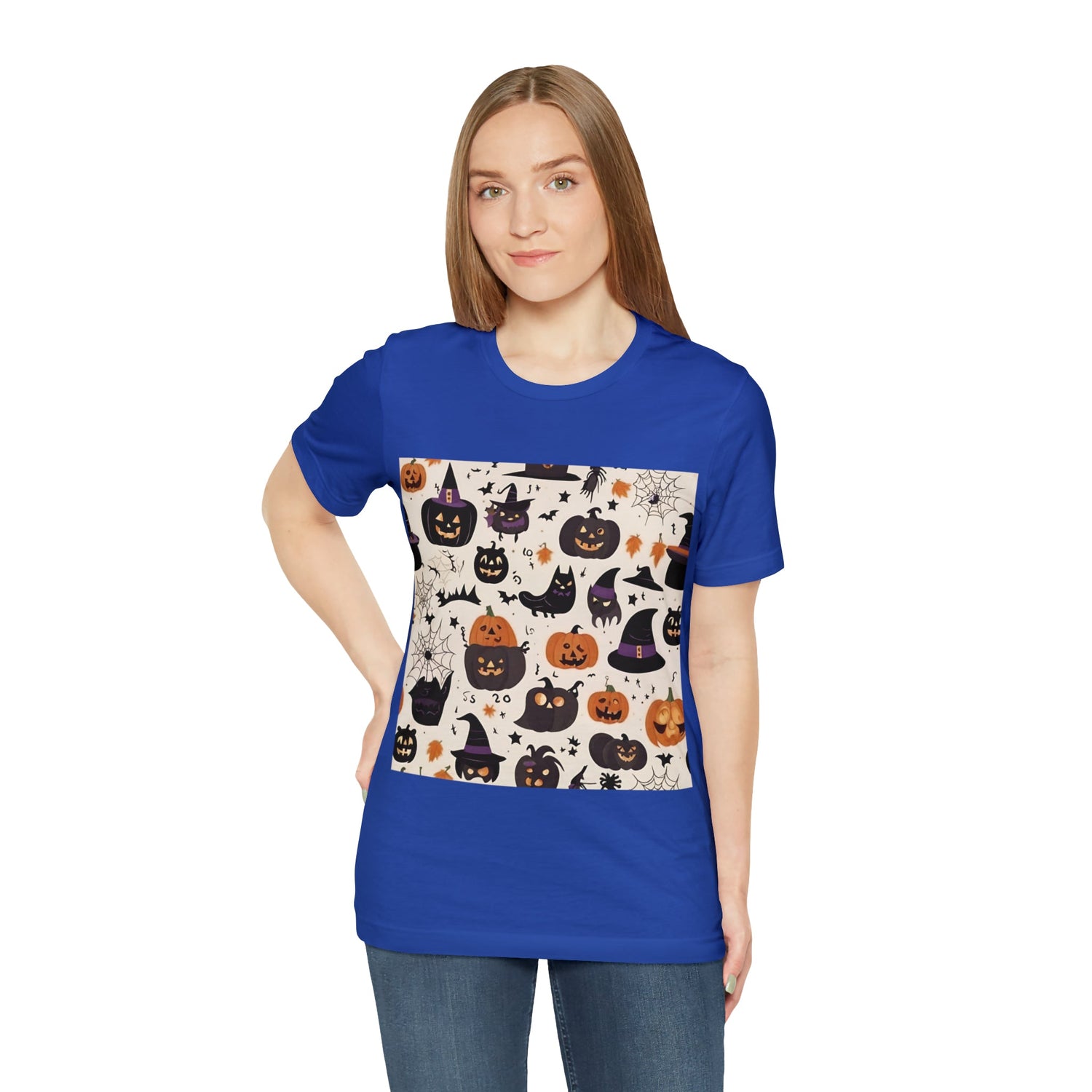 T-Shirt Halloween Shirt for Adults for Halloween Present Graphic Tee Bella Canvas Black Cool Petrova Designs