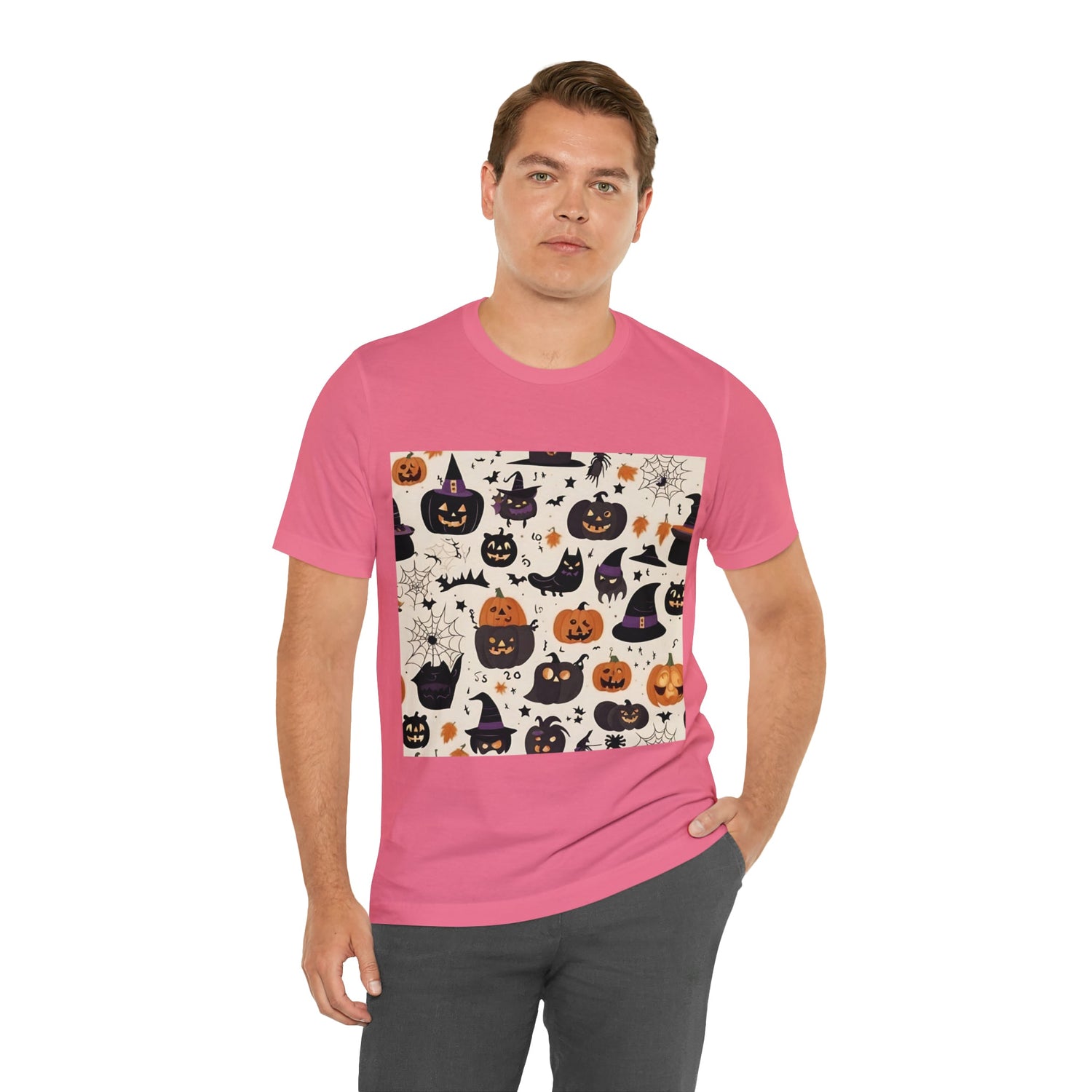 T-Shirt Halloween Shirt for Adults for Halloween Present Graphic Tee Bella Canvas Black Cool Petrova Designs