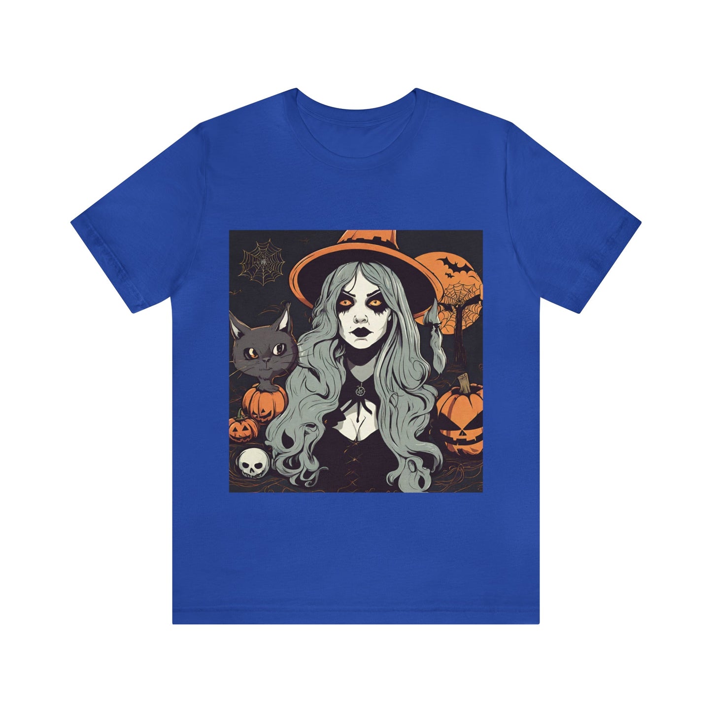 T-Shirt Halloween Shirt for Adults for Halloween Present Graphic Tee Bella Canvas Black Spooky Petrova Designs