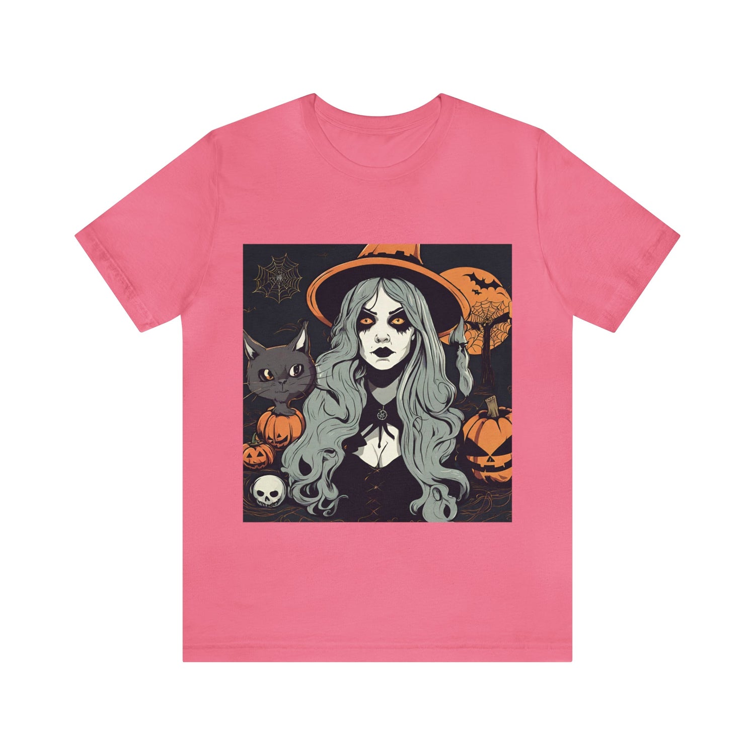 T-Shirt Halloween Shirt for Adults for Halloween Present Graphic Tee Bella Canvas Black Spooky Petrova Designs