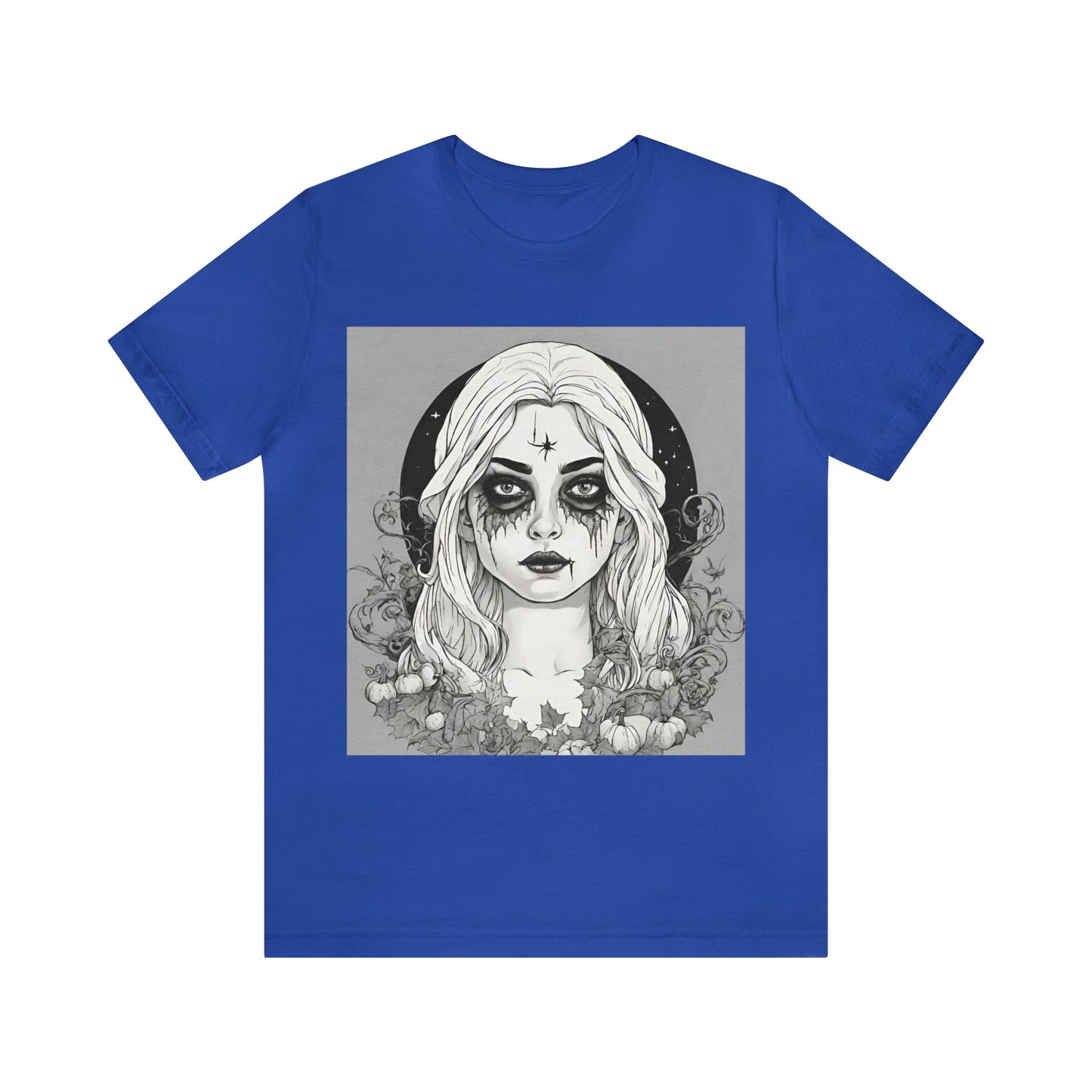 True Royal T-Shirt Halloween Shirt for Adults for Halloween Present Graphic Tee Bella Canvas Black Witch Petrova Designs