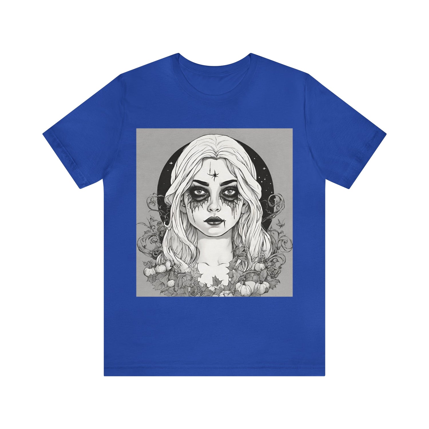 True Royal T-Shirt Halloween Shirt for Adults for Halloween Present Graphic Tee Bella Canvas Black Witch Petrova Designs