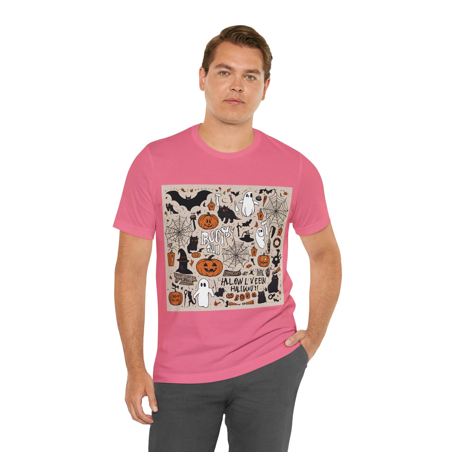 T-Shirt Halloween T-Shirt Graphic Tee for Men Women Bella Canvas Shirt Halloween Petrova Designs