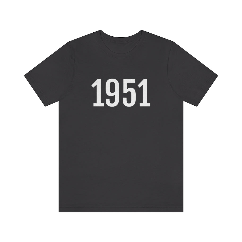 Dark Grey T-Shirt Tee Shirt with Numbers On Them for Numbered T-Shirt Outfit Numerology Aesthetic Petrova Designs