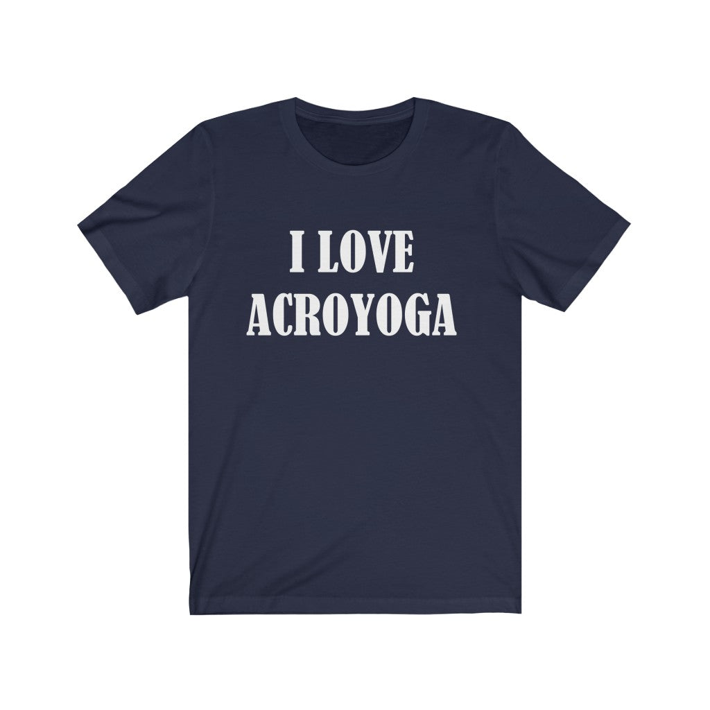 Navy T-Shirt Text Shirt for Men & Women Black Bella Canvas Shirts for Tshirt Outfit Aesthetic Acro Yoga Petrova Designs