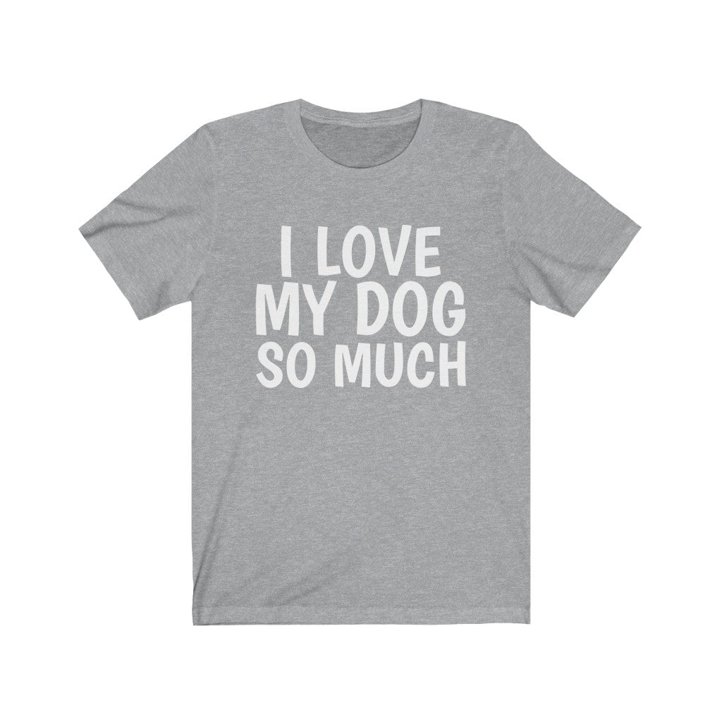 Athletic Heather T-Shirt Text Shirt for Men & Women Black Bella Canvas Shirts for Tshirt Outfit Aesthetic Dog Mom Dog Dad Petrova Designs
