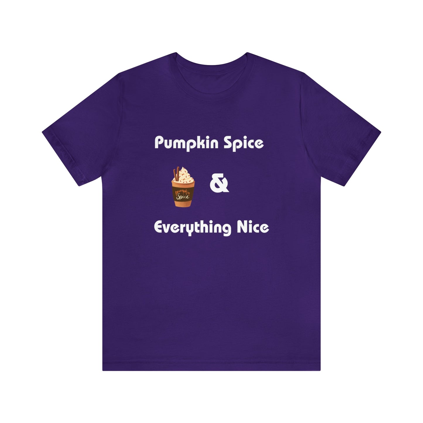 Team Purple T-Shirt Text Shirt for Men & Women Black Bella Canvas Shirts for Tshirt Outfit Aesthetic Fall Autumn Petrova Designs