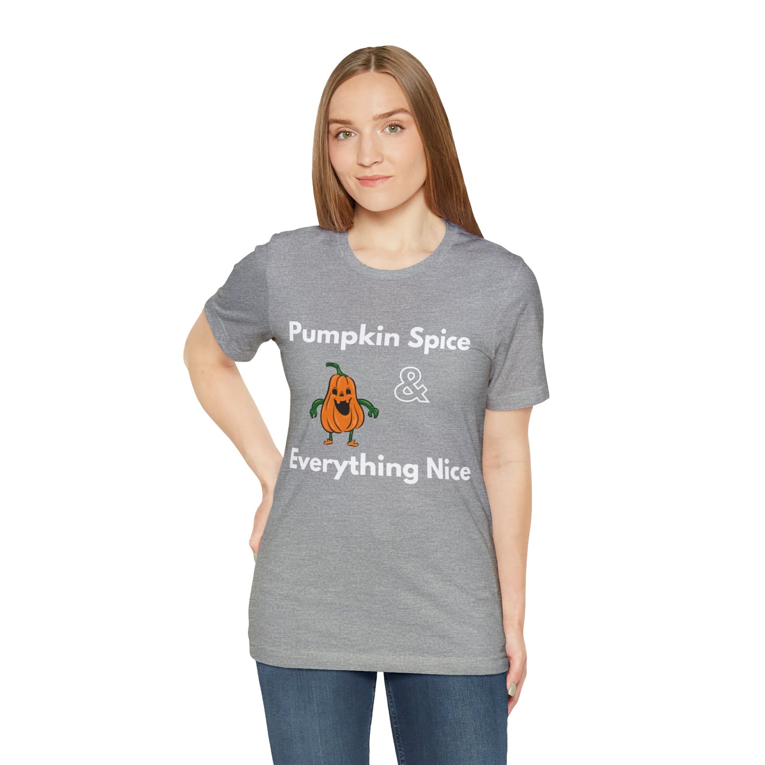 T-Shirt Text Shirt for Men & Women Black Bella Canvas Shirts for Tshirt Outfit Aesthetic Fall Pumpkin Spice Petrova Designs