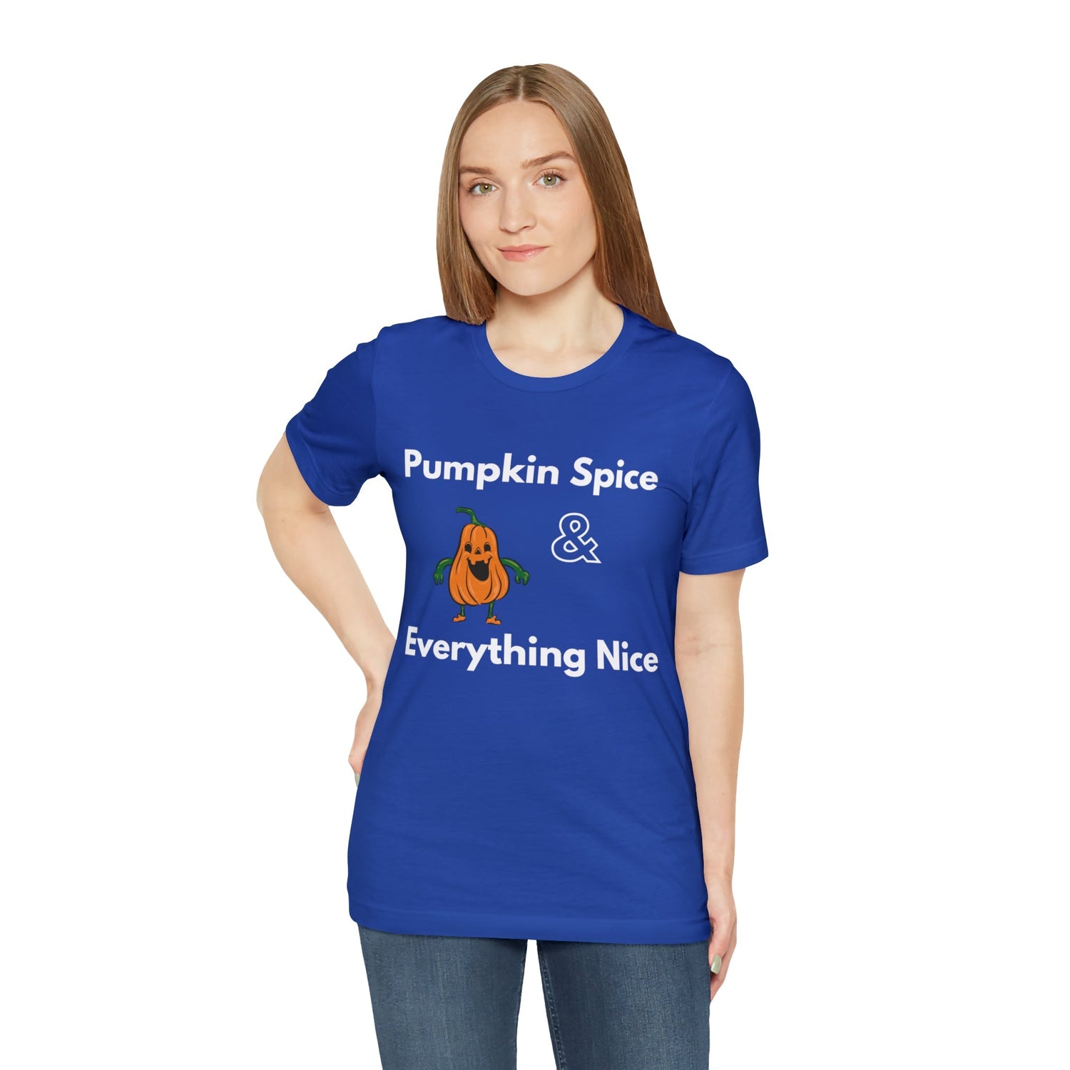 T-Shirt Text Shirt for Men & Women Black Bella Canvas Shirts for Tshirt Outfit Aesthetic Fall Pumpkin Spice Petrova Designs