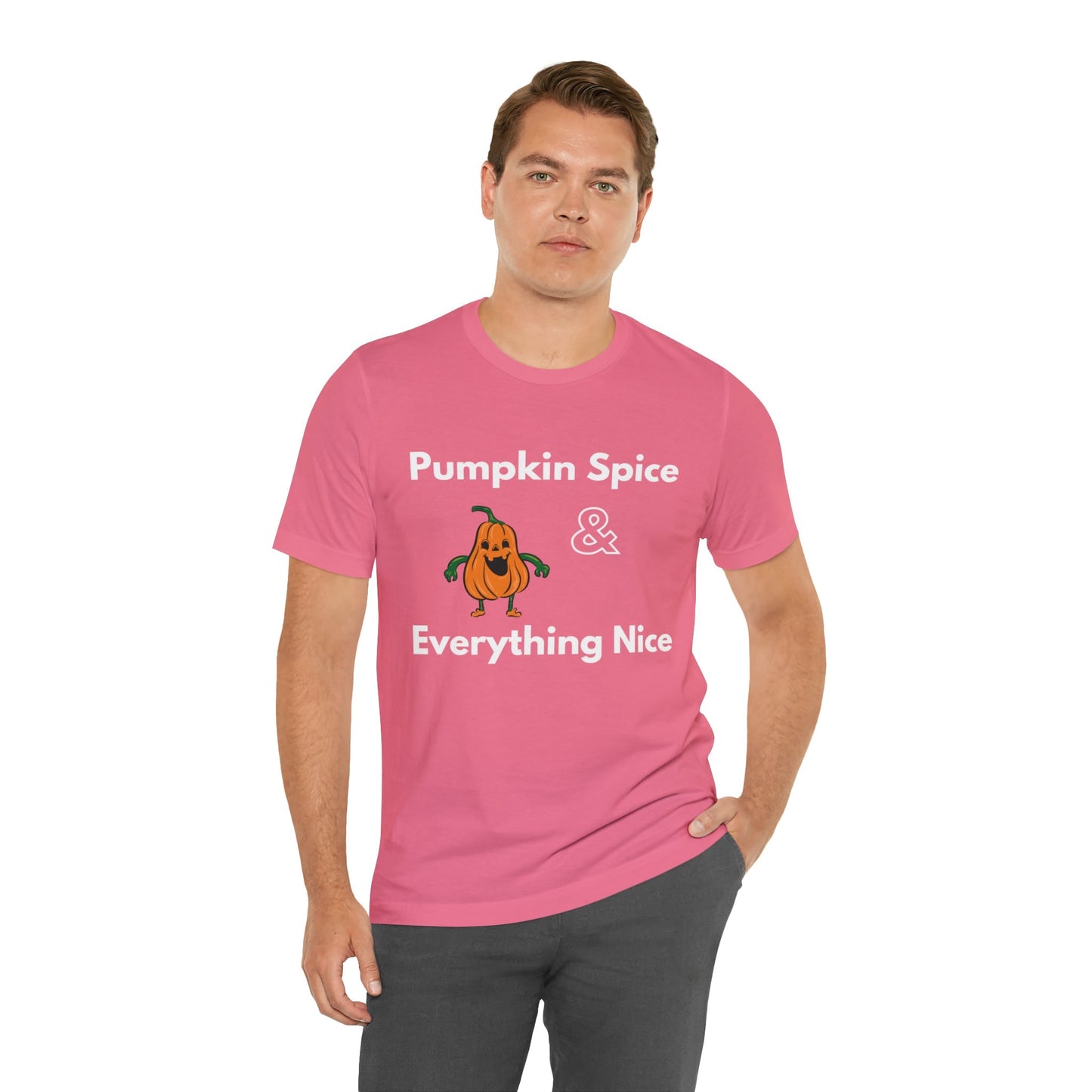 T-Shirt Text Shirt for Men & Women Black Bella Canvas Shirts for Tshirt Outfit Aesthetic Fall Pumpkin Spice Petrova Designs