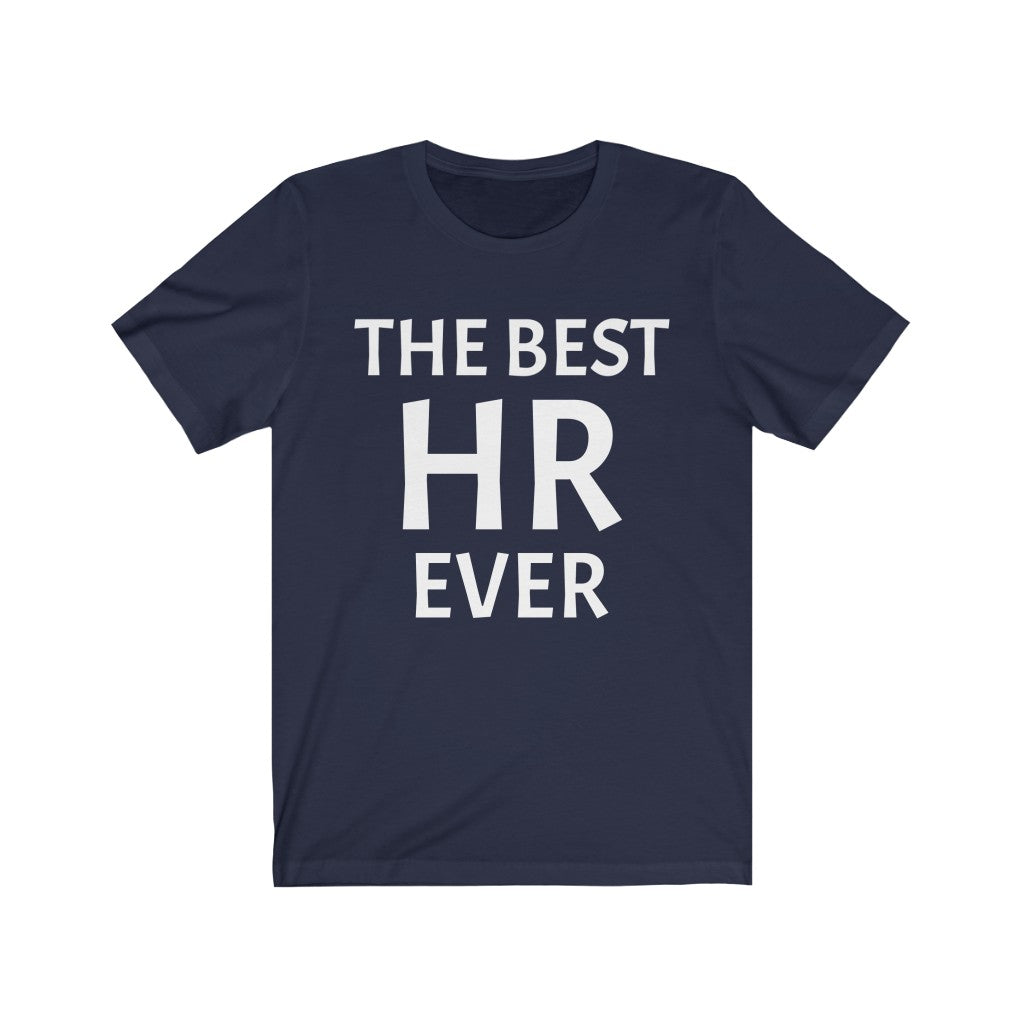 Navy T-Shirt Text Shirt for Men & Women Black Bella Canvas Shirts for Tshirt Outfit Aesthetic HR Human Resources Petrova Designs