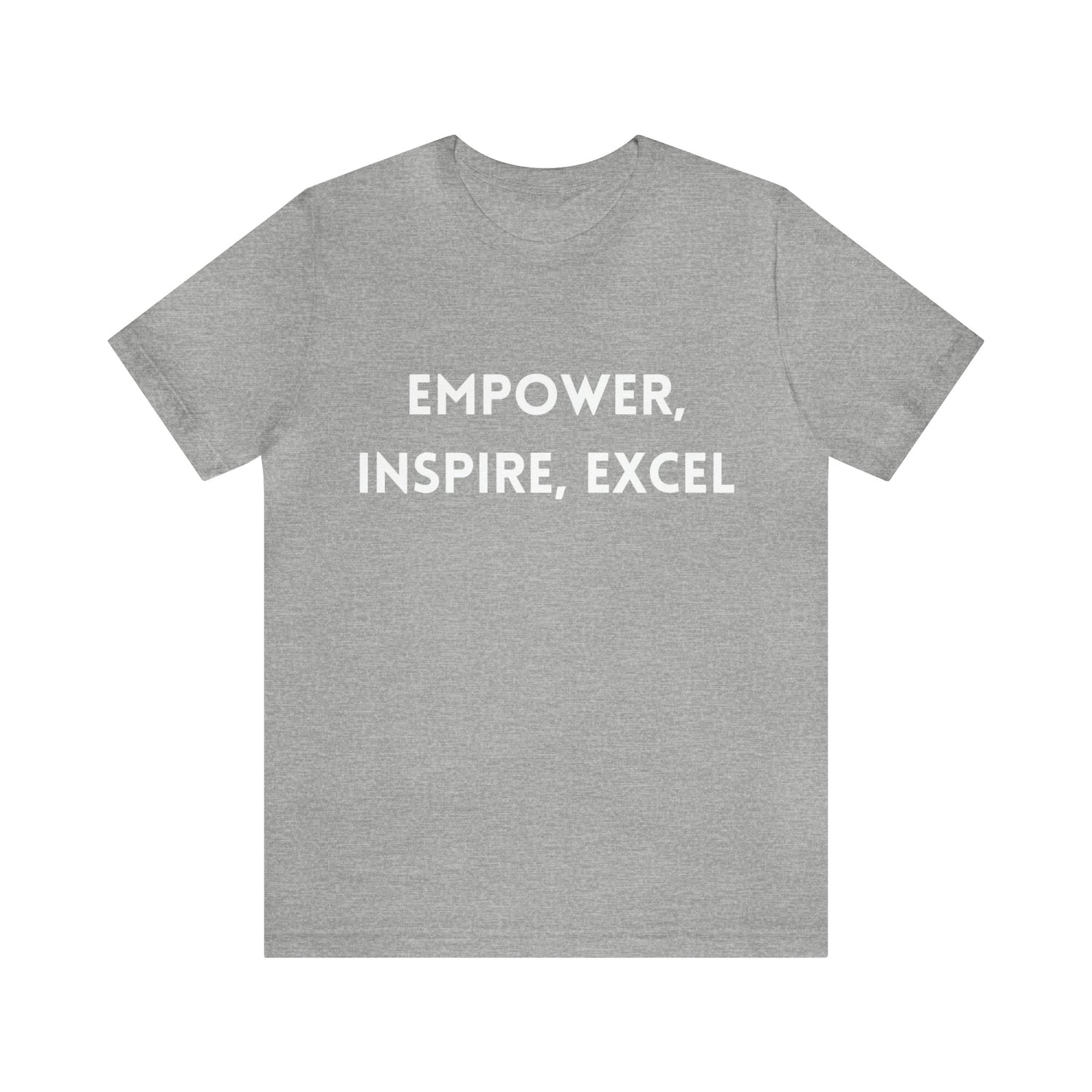 T-Shirt Text Shirt for Men & Women Black Bella Canvas Shirts for Tshirt Outfit Aesthetic Inspiring Achievment Petrova Designs