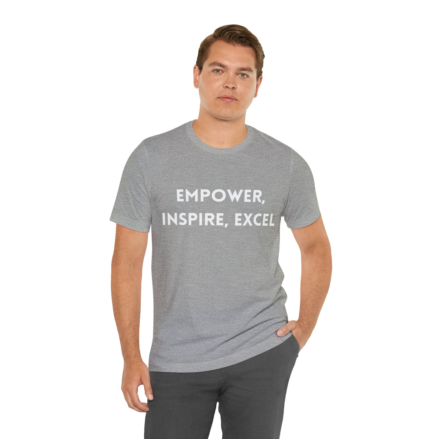 T-Shirt Text Shirt for Men & Women Black Bella Canvas Shirts for Tshirt Outfit Aesthetic Inspiring Achievment Petrova Designs