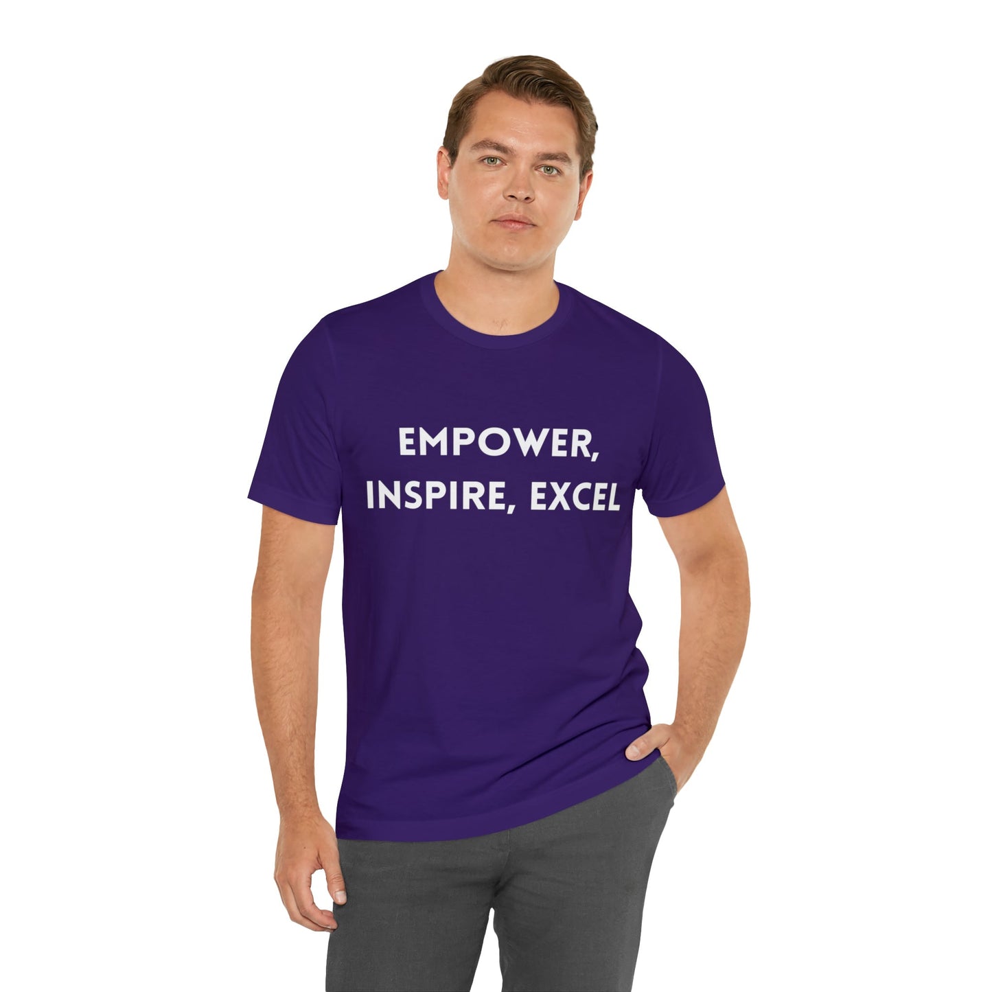 T-Shirt Text Shirt for Men & Women Black Bella Canvas Shirts for Tshirt Outfit Aesthetic Inspiring Achievment Petrova Designs