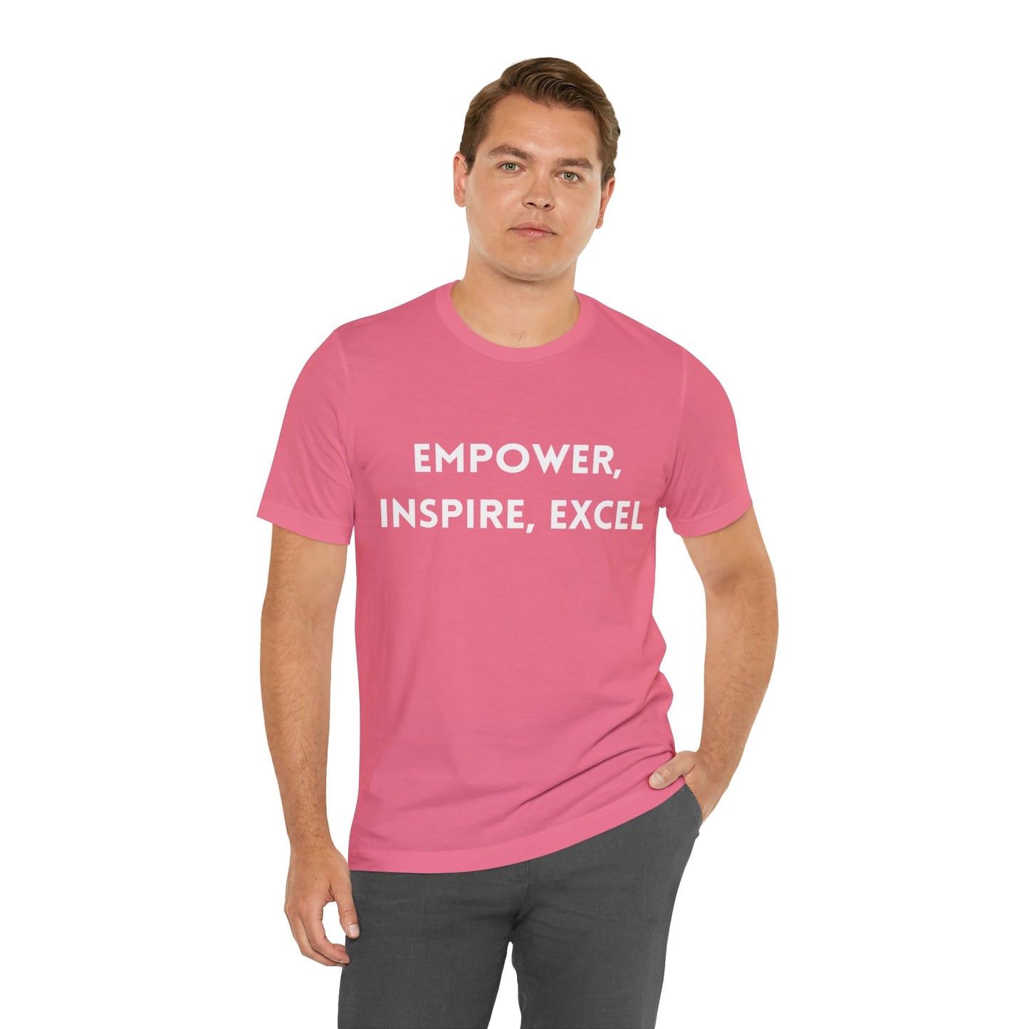 T-Shirt Text Shirt for Men & Women Black Bella Canvas Shirts for Tshirt Outfit Aesthetic Inspiring Achievment Petrova Designs