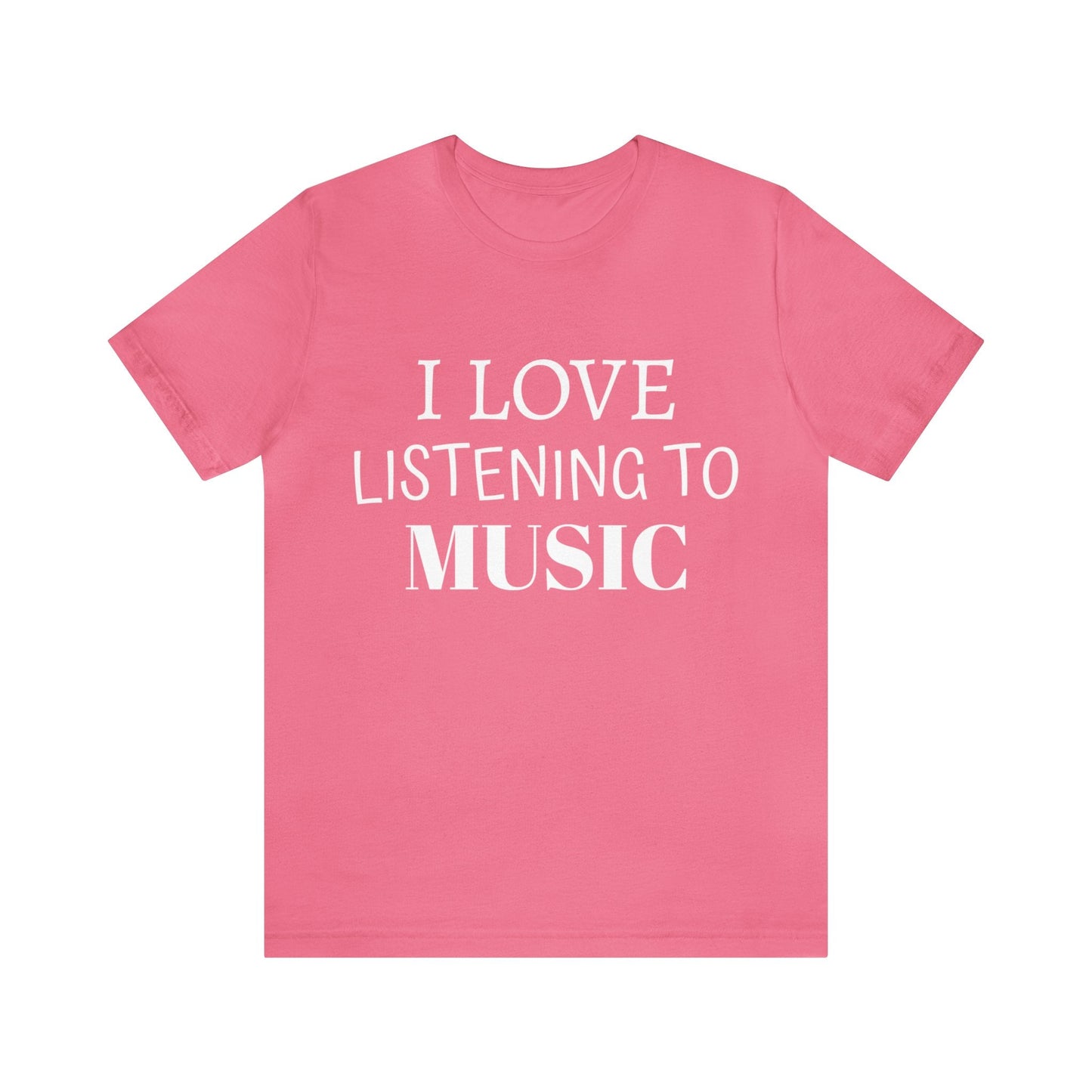 Charity Pink T-Shirt Text Shirt for Men & Women Black Bella Canvas Shirts for Tshirt Outfit Aesthetic Listen to Music Petrova Designs