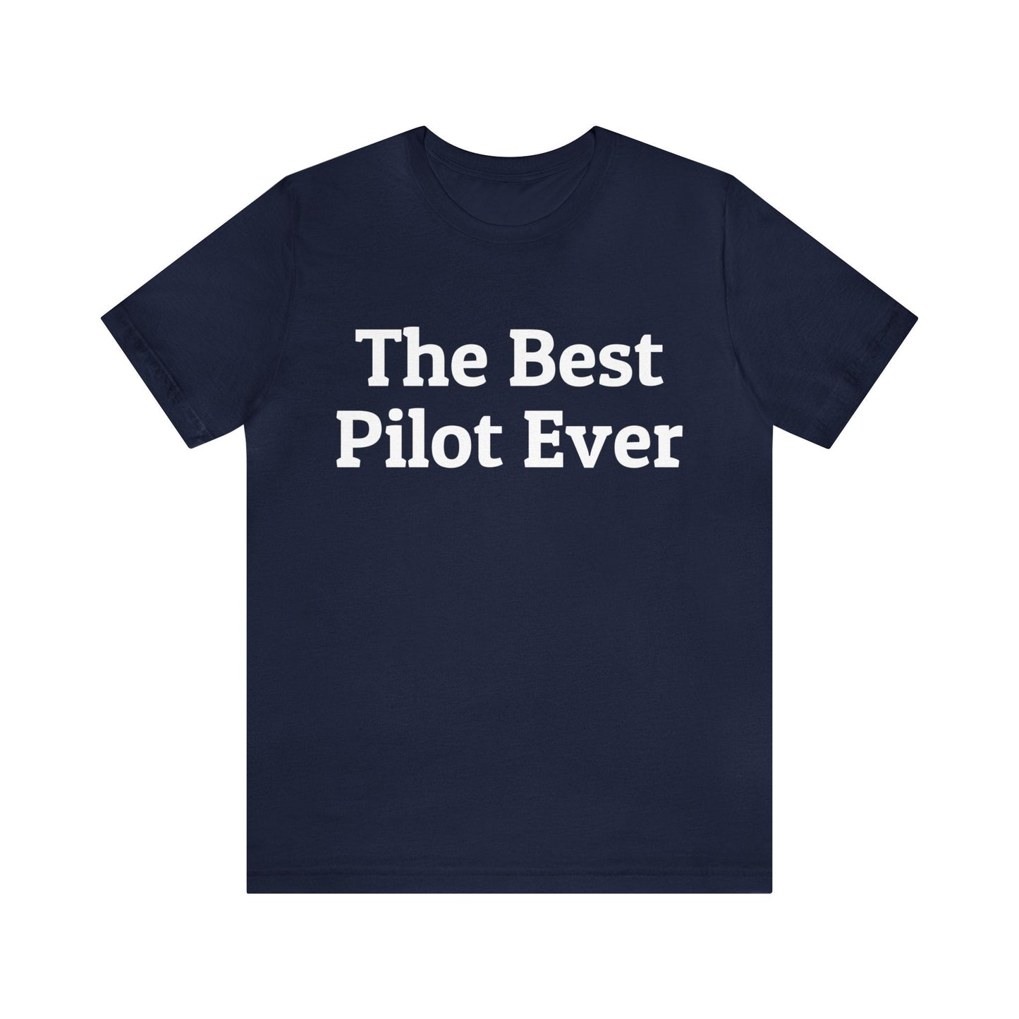 Navy T-Shirt Text Shirt for Men & Women Black Bella Canvas Shirts for Tshirt Outfit Aesthetic Pilot Airplane Petrova Designs