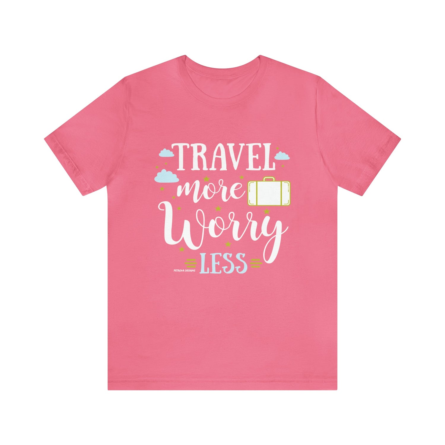 T-Shirt Text Shirt for Men & Women Black Bella Canvas Shirts for Tshirt Outfit Aesthetic Traveler Traveling Petrova Designs