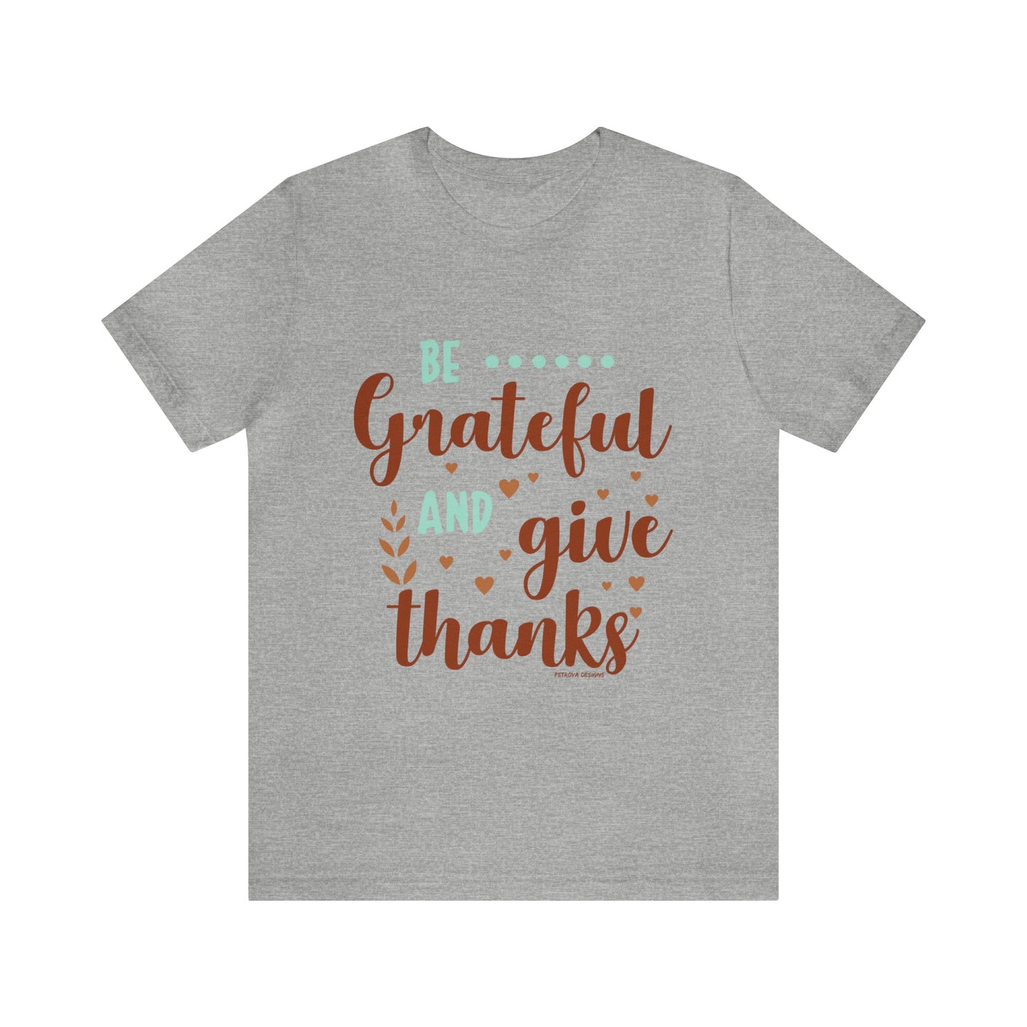 T-Shirt Thanksgiving Day Graphic Tees for Men and Women Graphic Tee Shirts for Black Tshirt Outfits Petrova Designs