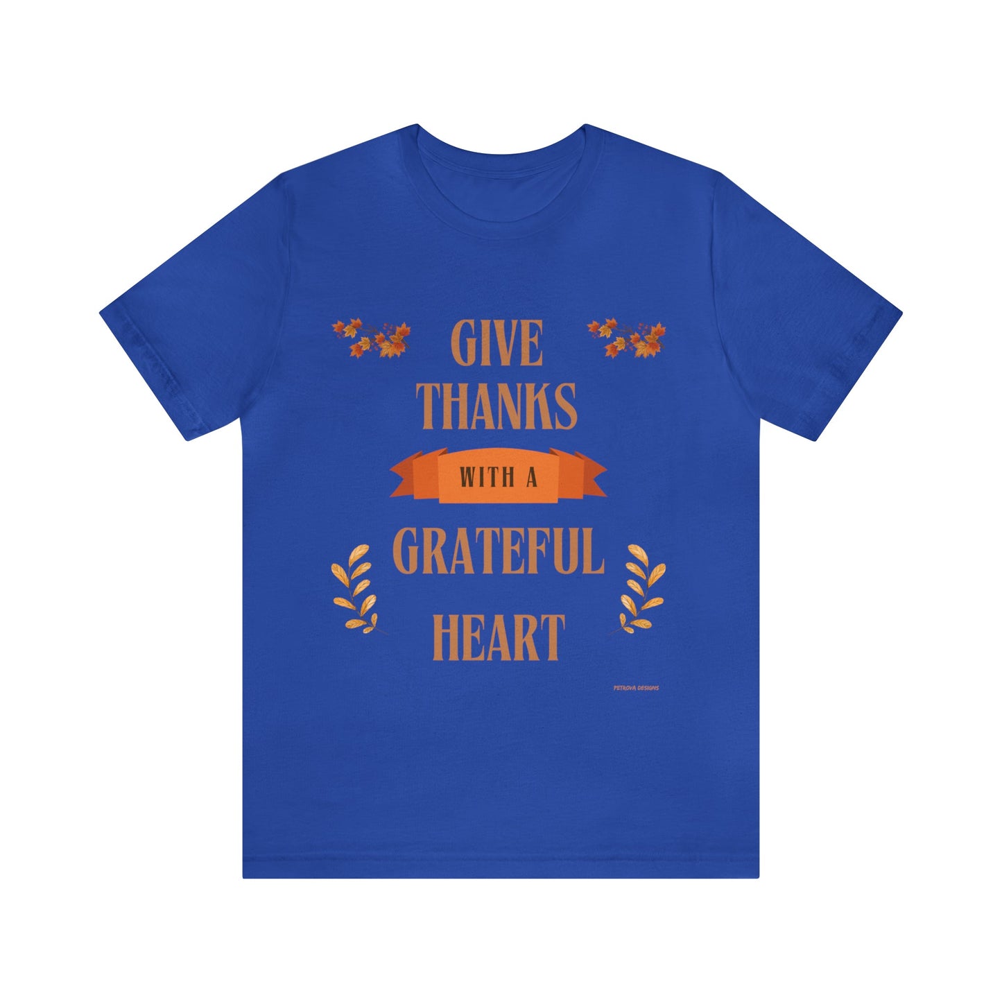 T-Shirt Thanksgiving Graphic Tees for Men and Women Graphic Tee Shirts for Black Tshirt Outfits Petrova Designs