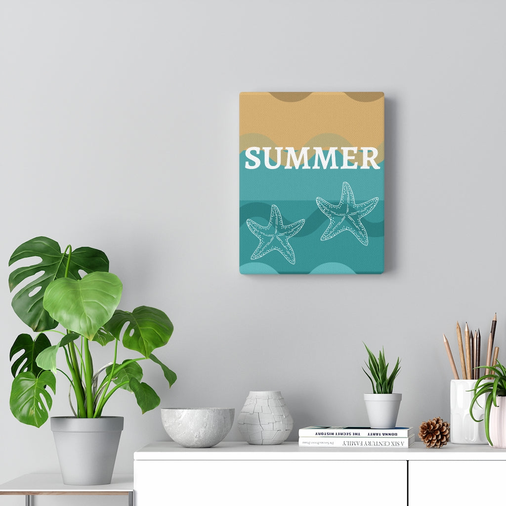 Canvas Summer Wall Décor Canvas Petrova Designs